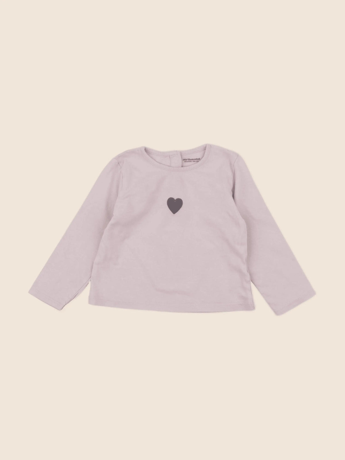 Vertbaudet - tee-shirt rose - 24 mois