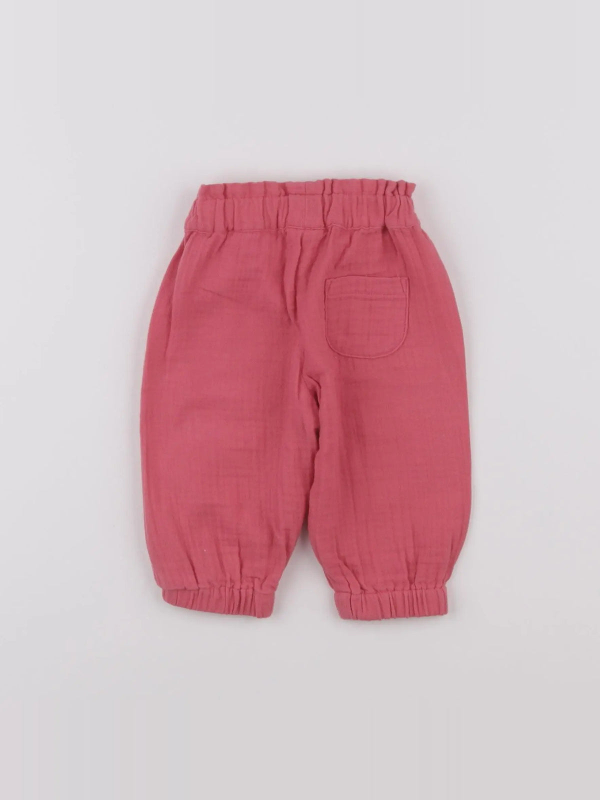 Bonton - pantalon rose - 6 mois
