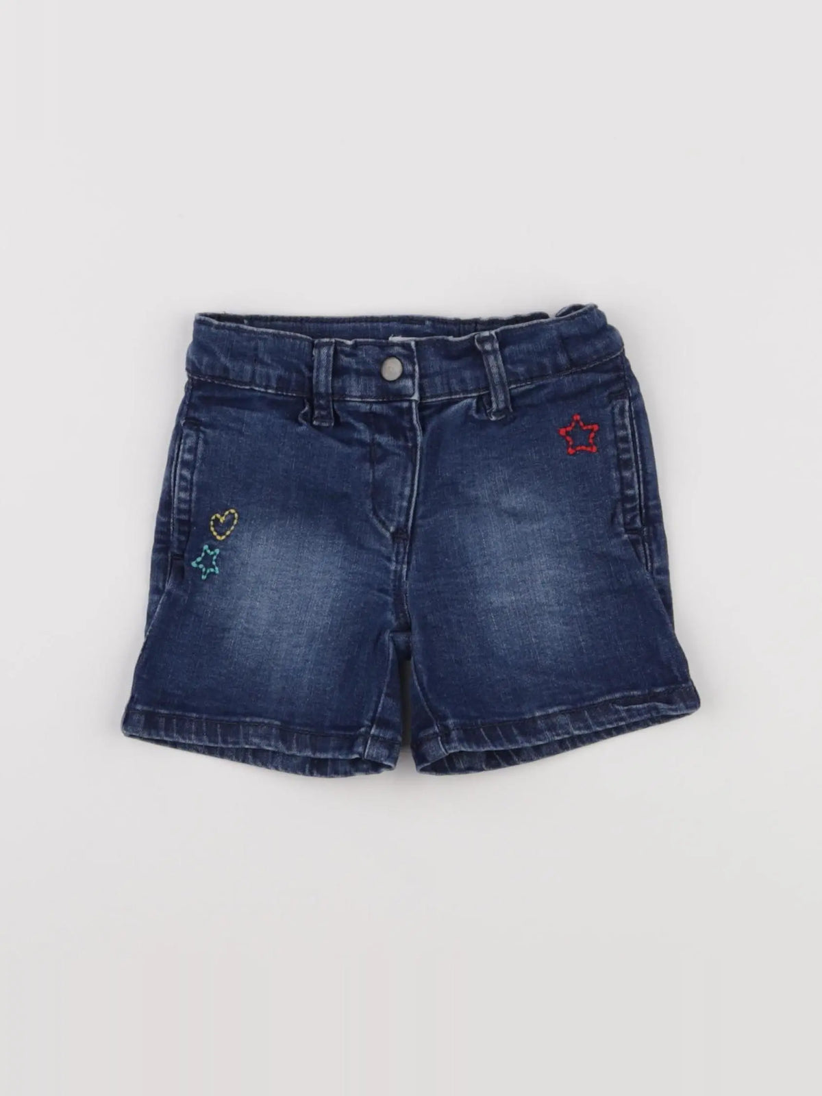 Boutchou - short bleu - 12 mois