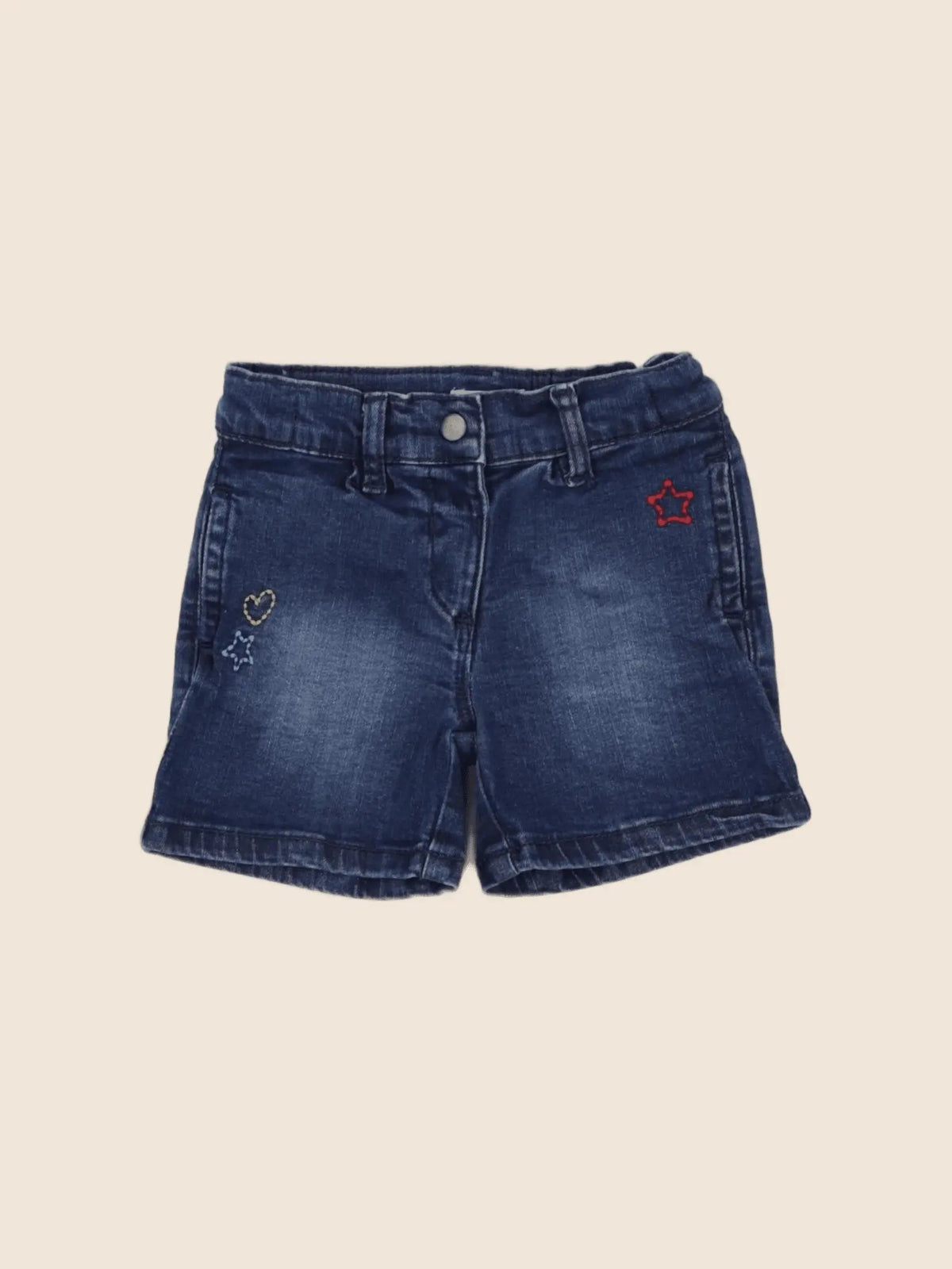 Boutchou - short bleu - 12 mois