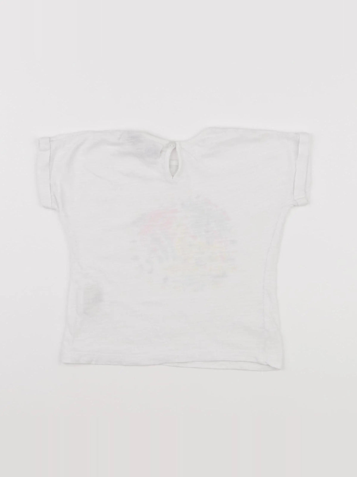 Monoprix - tee-shirt blanc - 12/18 mois