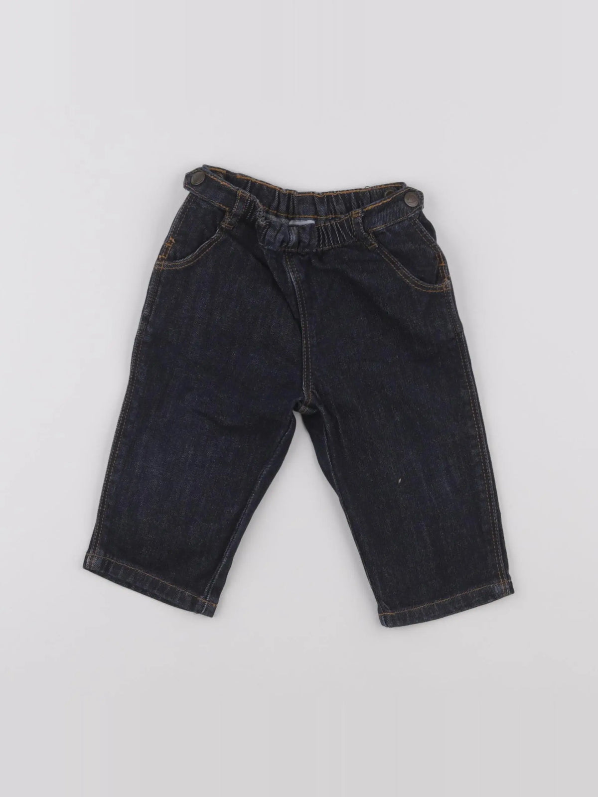 Petit Bateau - jean bleu - 6 mois