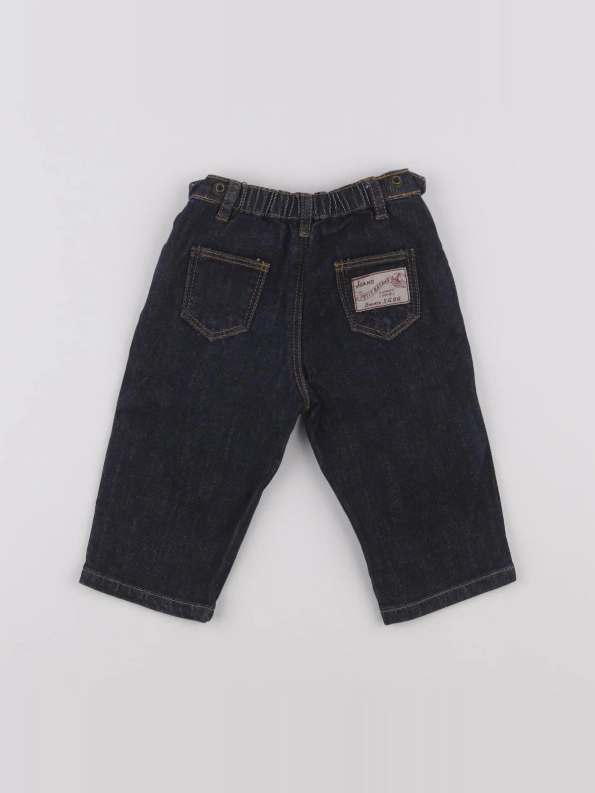 Petit Bateau - jean bleu - 6 mois