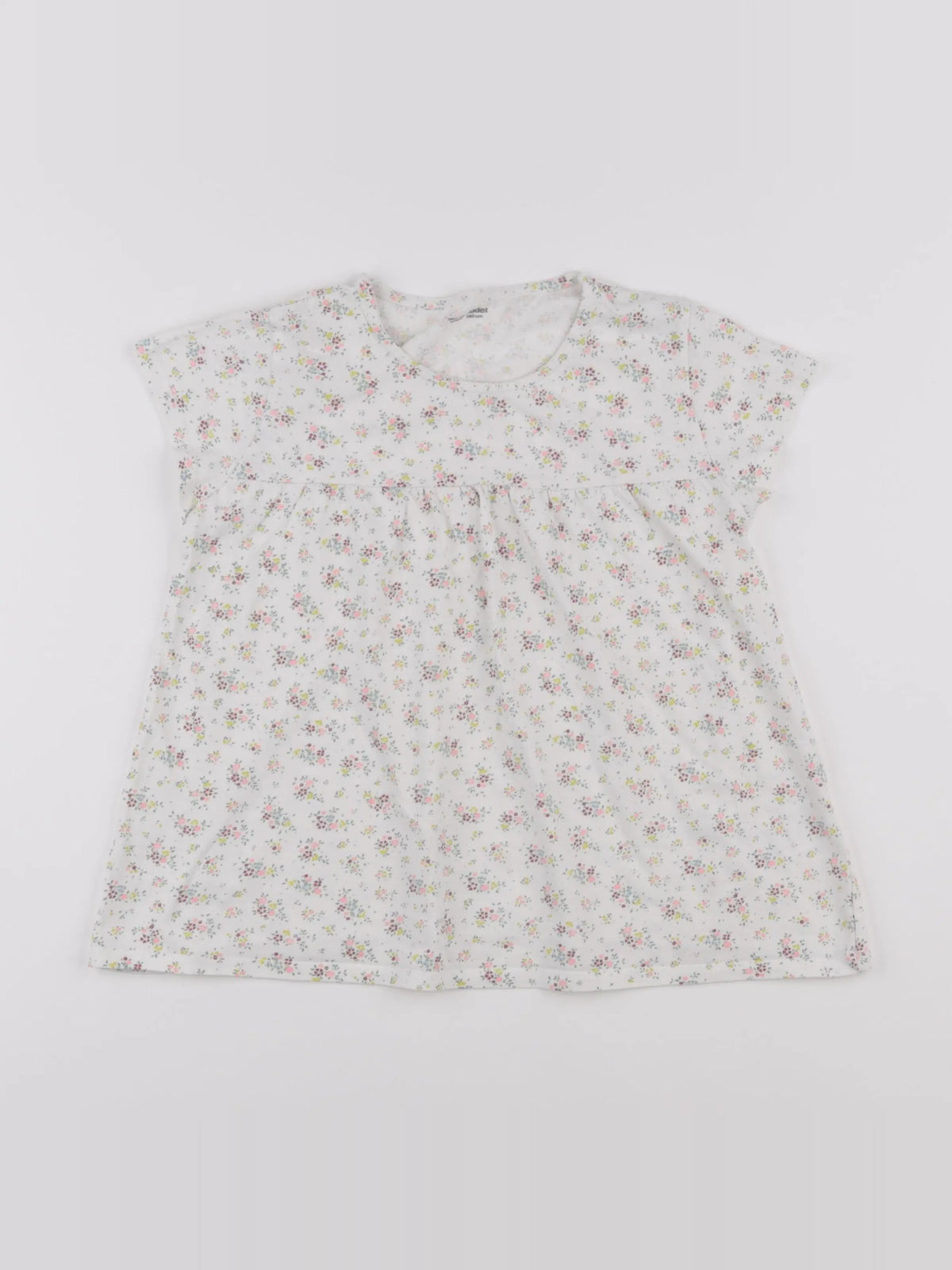 Vertbaudet - tee-shirt beige - 10 ans