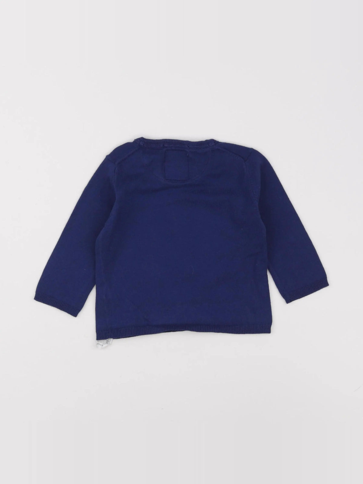 Zara - pull bleu - 6/9 mois