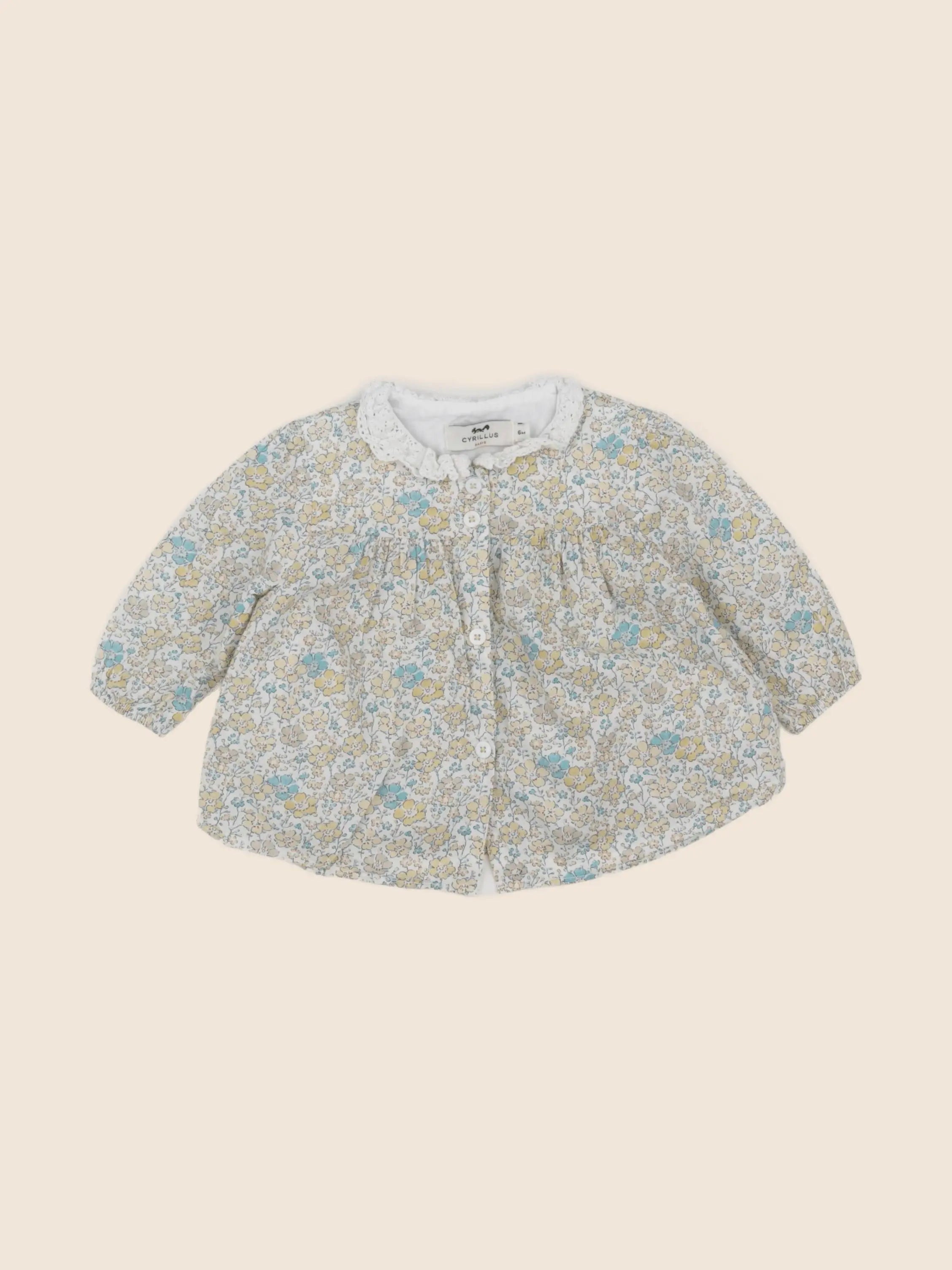 Cyrillus - blouse multicolore - 6 mois