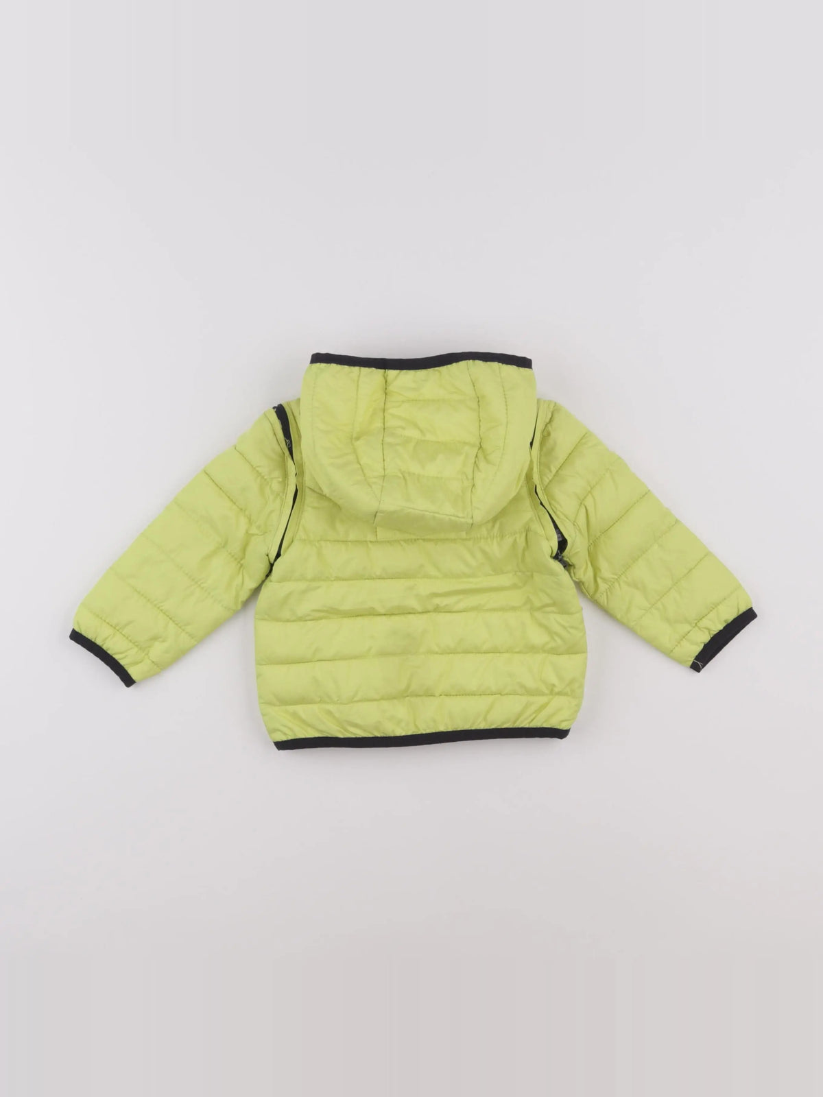 IKKS - doudoune jaune fluo - 12 mois