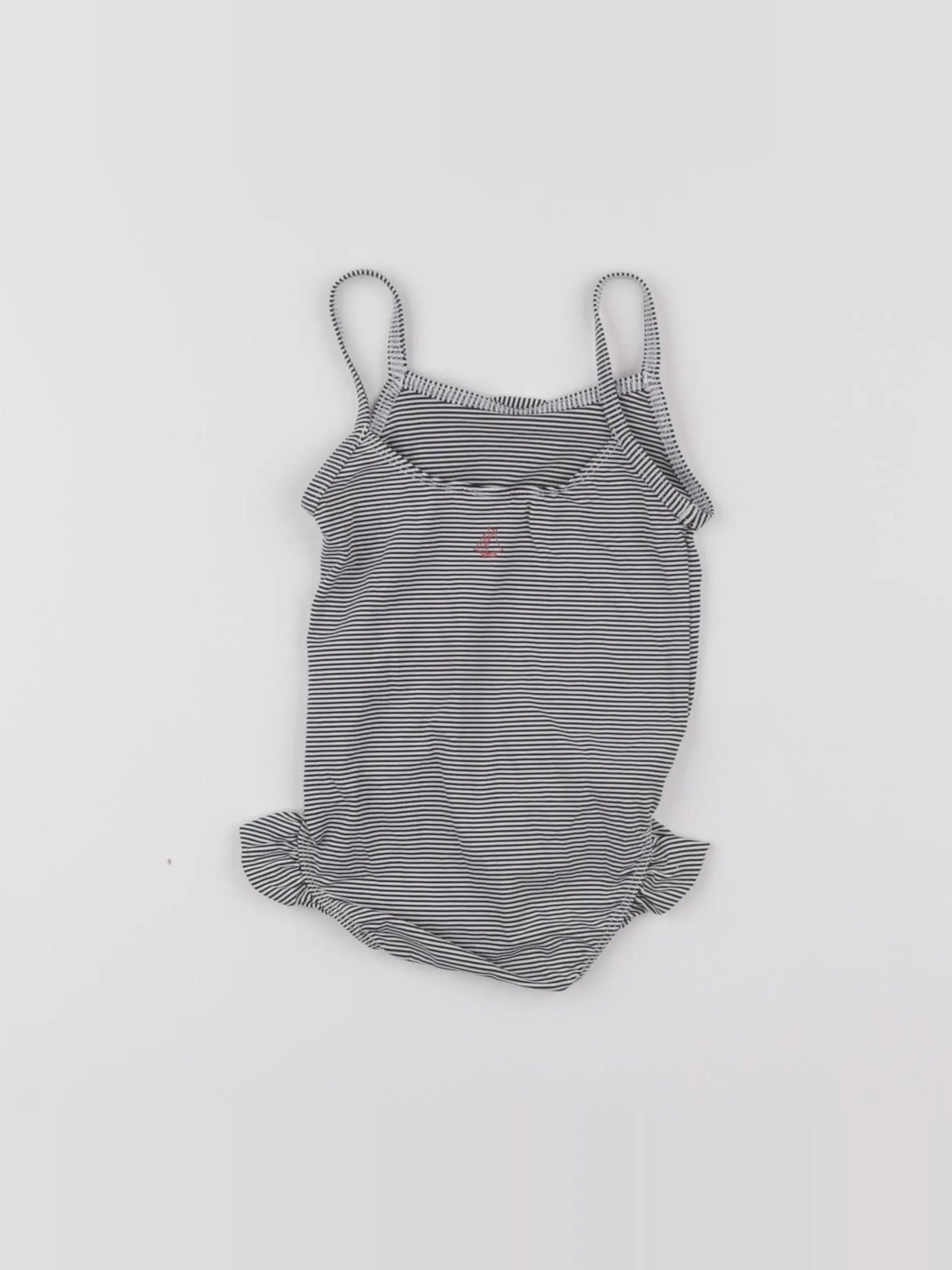 Petit Bateau - maillot de bain bleu, blanc - 12 mois