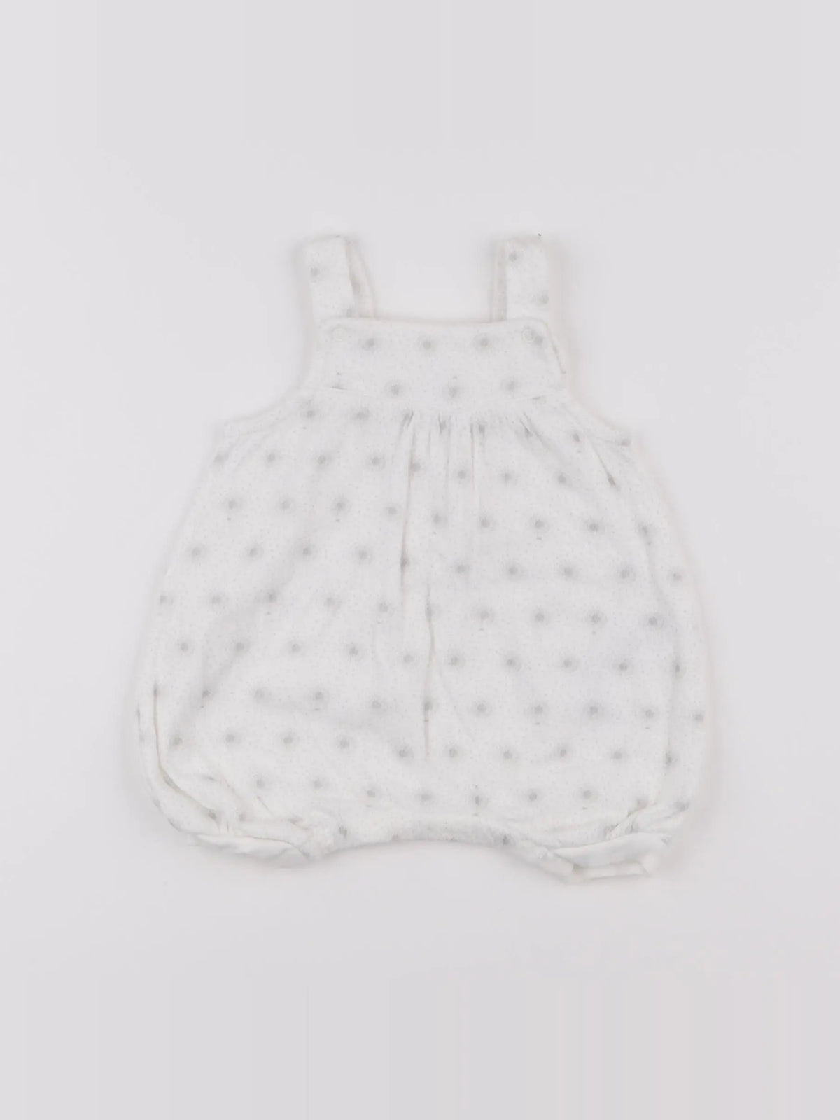Petit Bateau - combinaison blanc - 3 mois