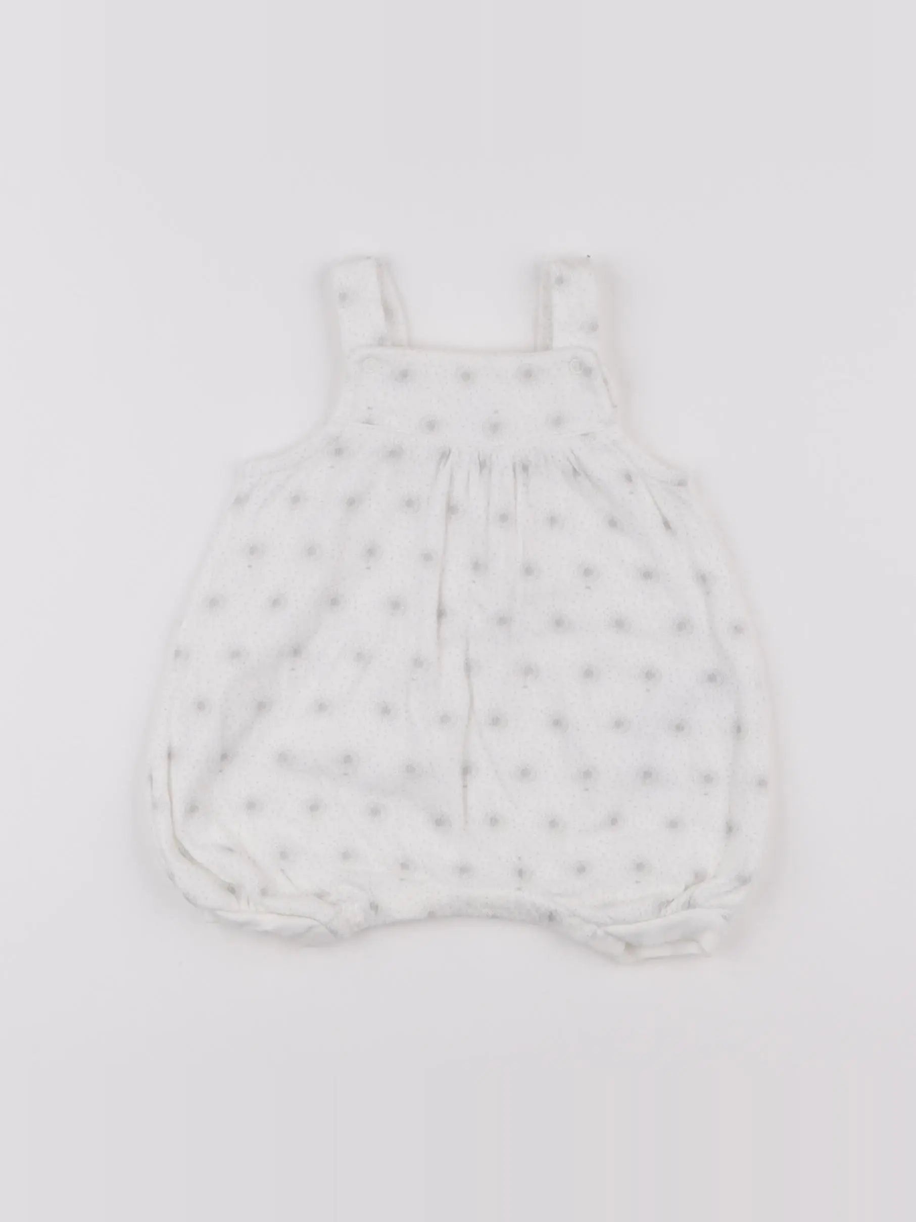 Petit Bateau - combinaison blanc - 3 mois