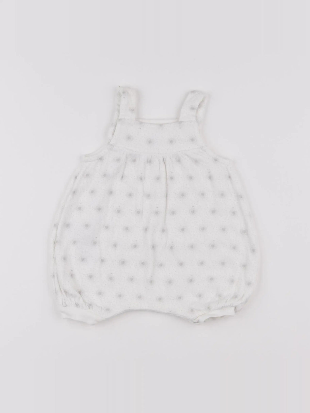 Petit Bateau - combinaison blanc - 3 mois