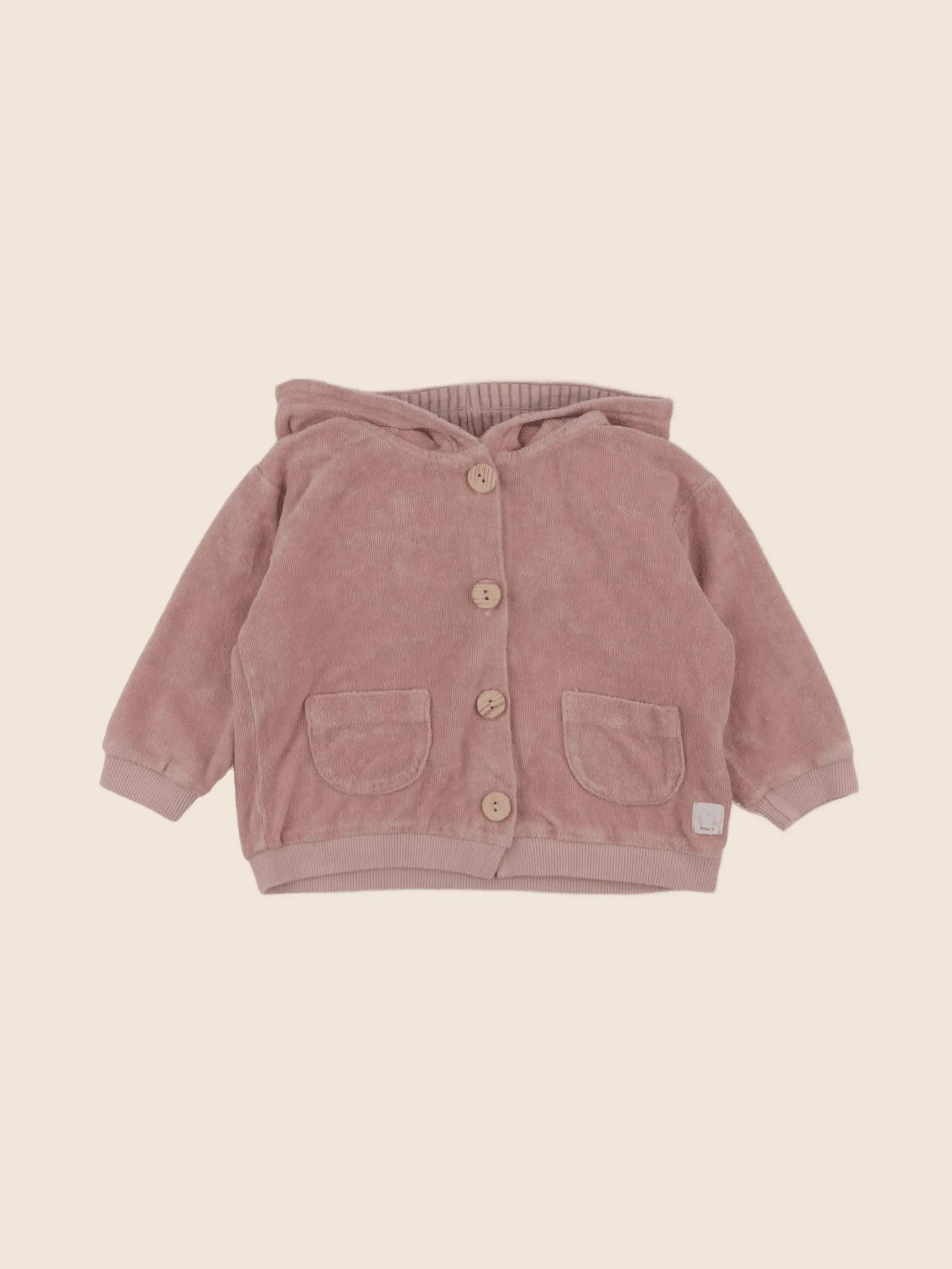 Bean's barcelona - sweat rose - 9/12 mois