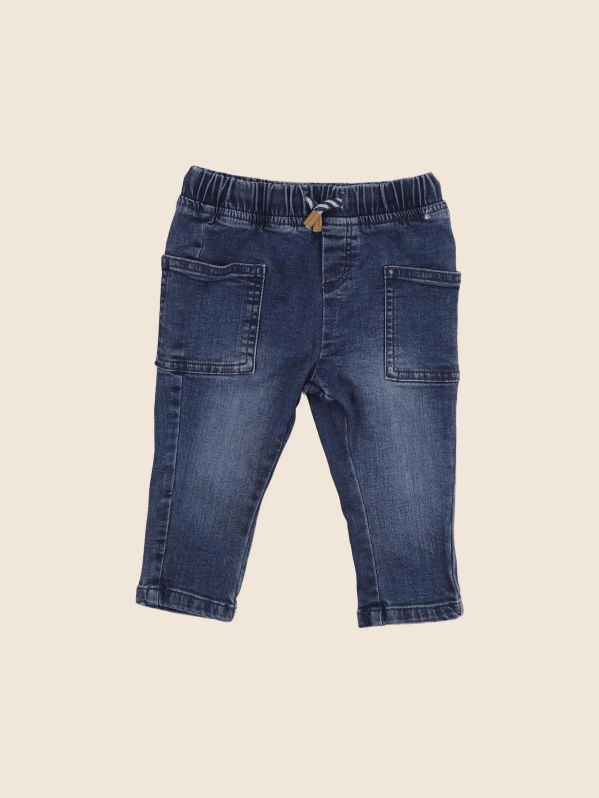 Vertbaudet - jean bleu - 12 mois