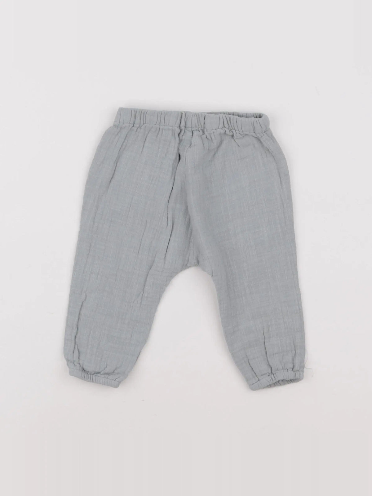 Zara - sarouel bleu - 6/9 mois