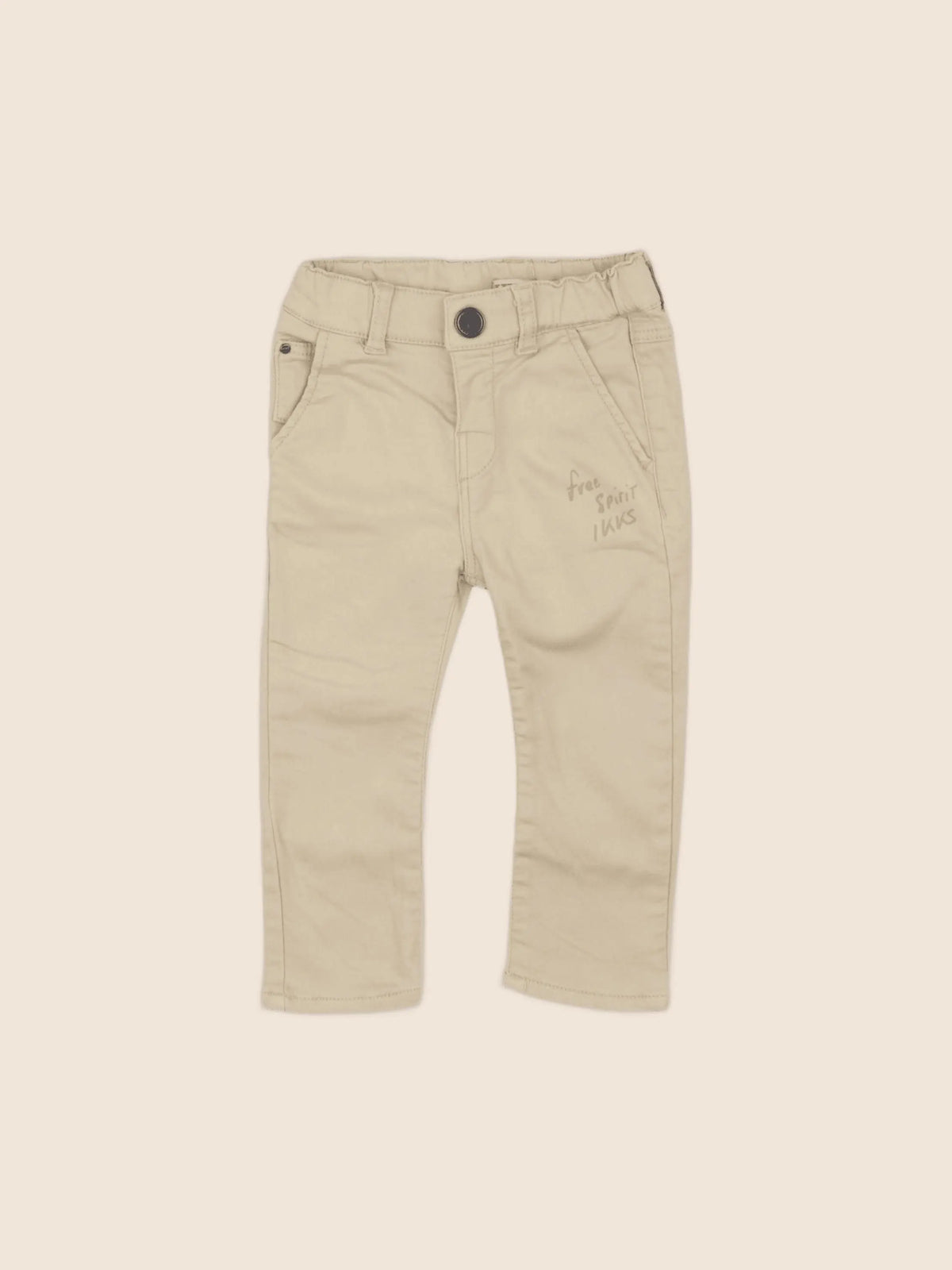 IKKS - pantalon jaune - 18 mois