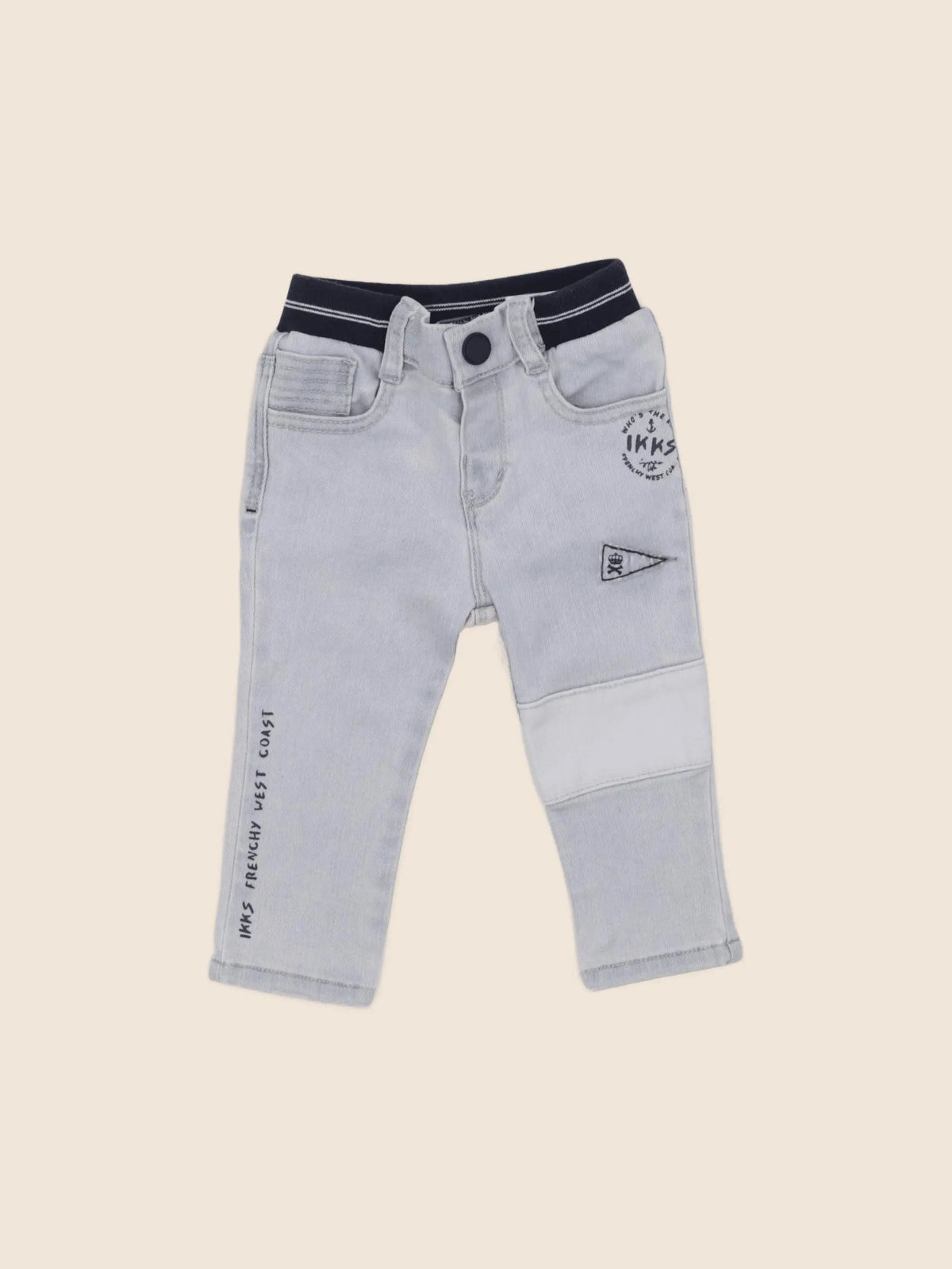 IKKS - jean bleu - 12 mois