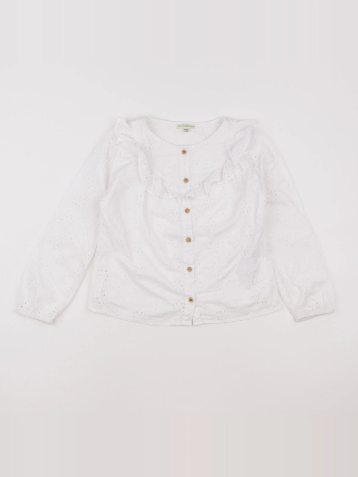 Vertbaudet - blouse blanc - 8 ans
