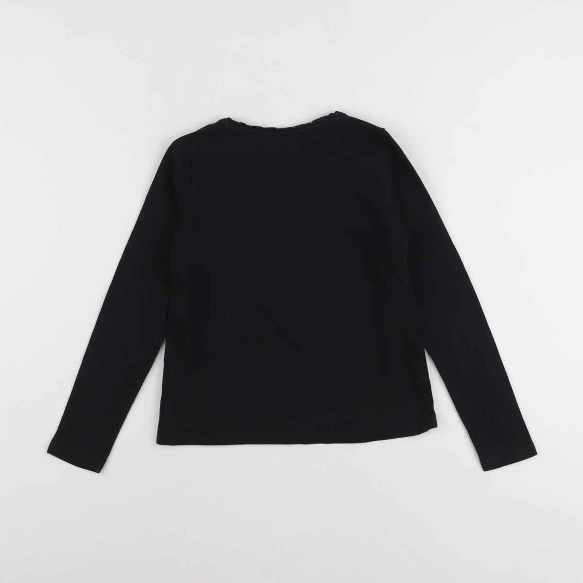 Vertbaudet - tee-shirt noir - 8 ans