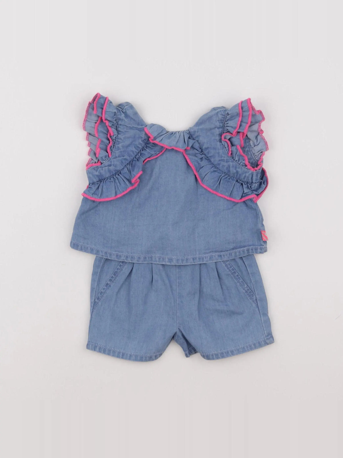 Billie Blush - combinaison bleu - 6 mois
