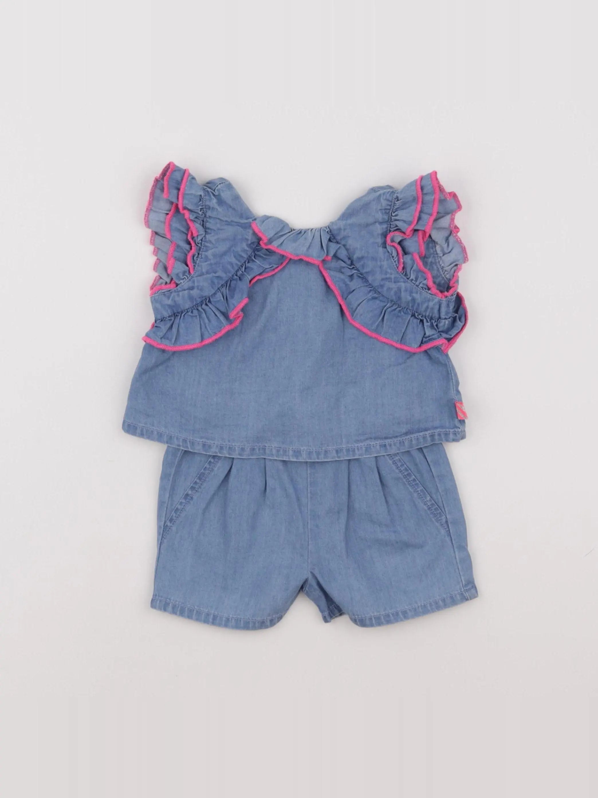 Billie Blush - combinaison bleu - 6 mois
