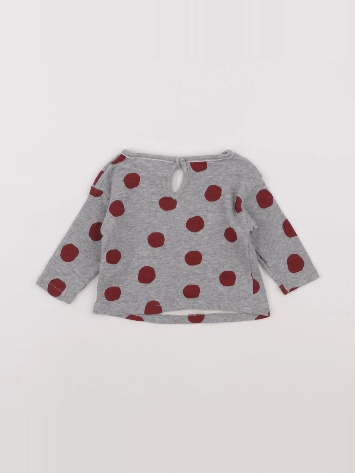 Zara - tee-shirt gris - 3/6 mois