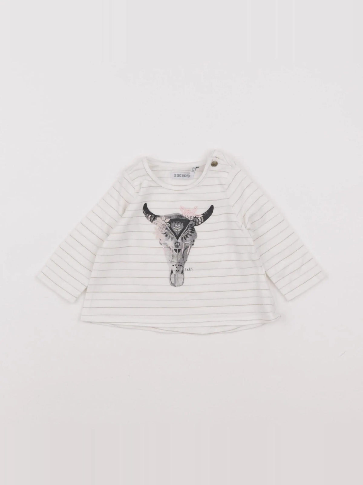 IKKS - tee-shirt blanc - 3 mois