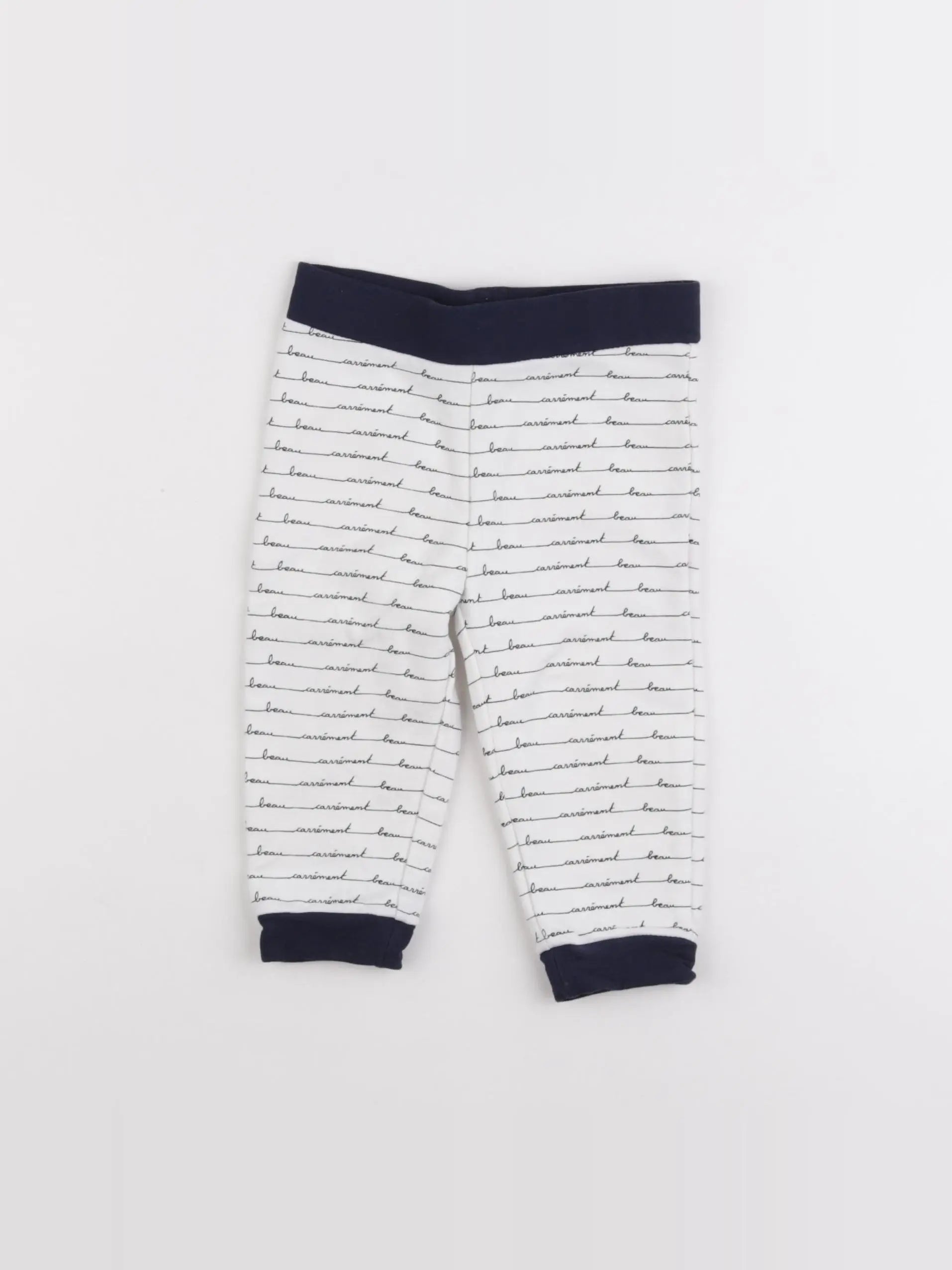 Carrément Beau - pantalon blanc - 12 mois