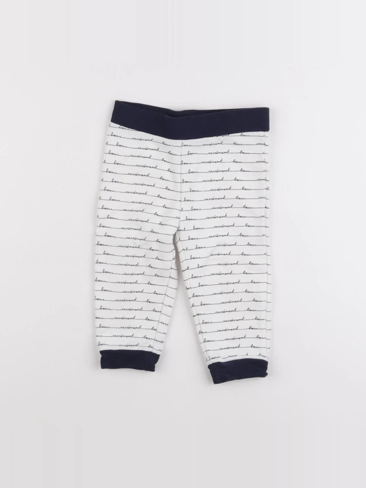 Carrément Beau - pantalon blanc - 12 mois
