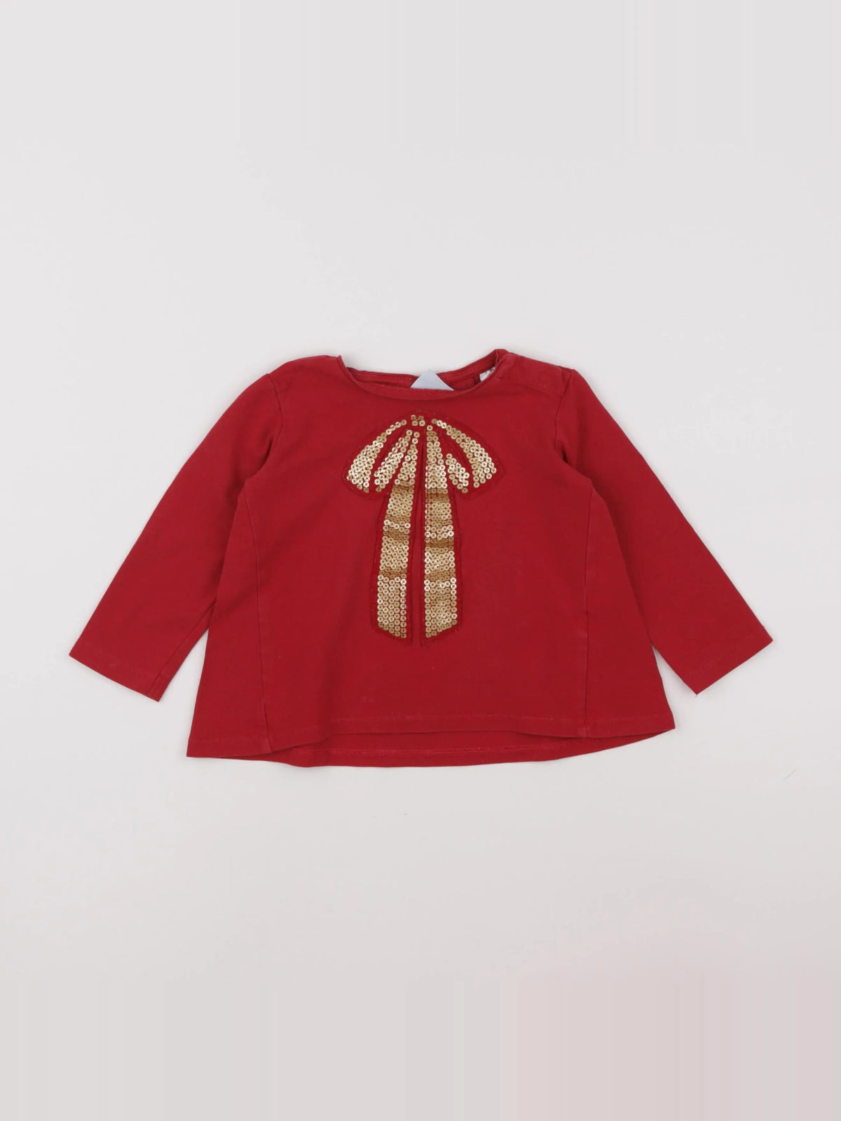 Zara - tee-shirt rouge - 12/18 mois