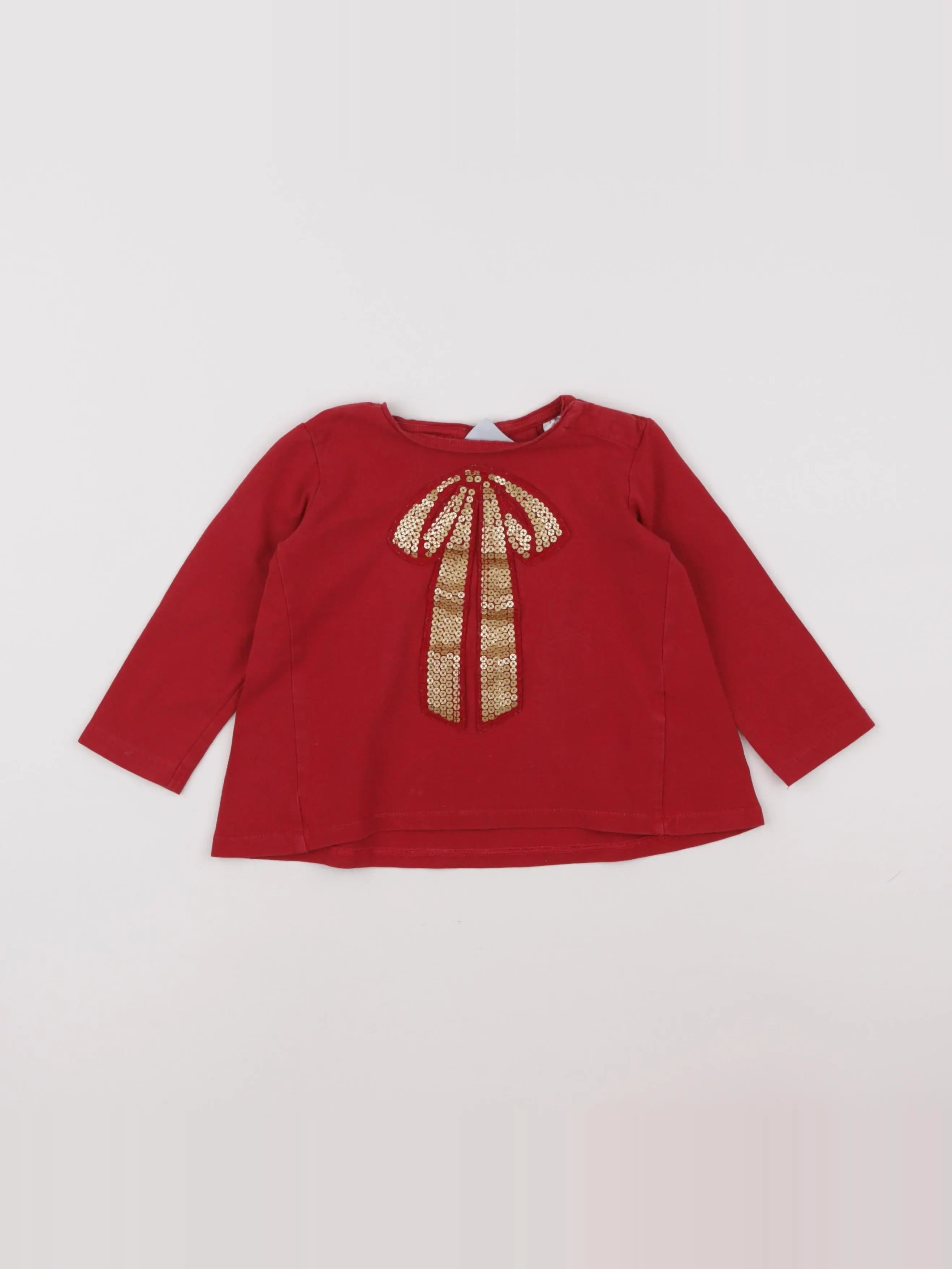 Zara - tee-shirt rouge - 12/18 mois
