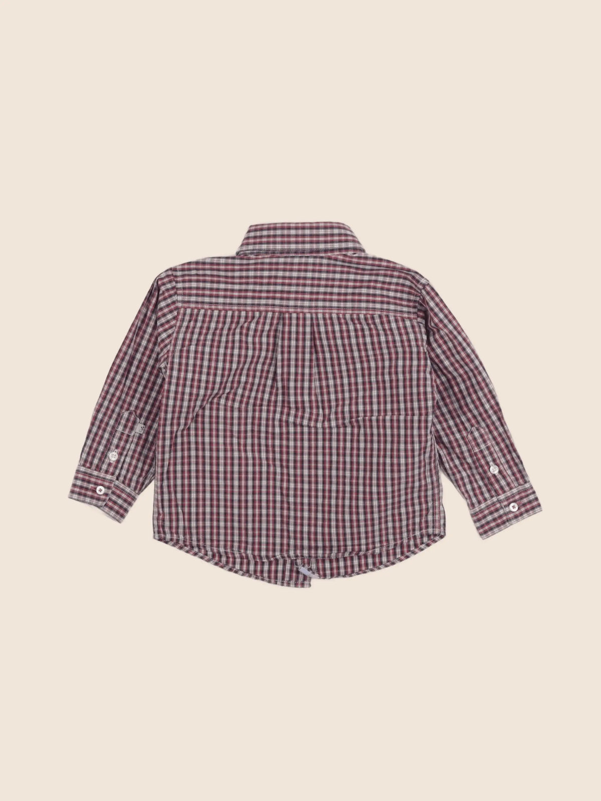 Cyrillus - chemise rouge - 18 mois