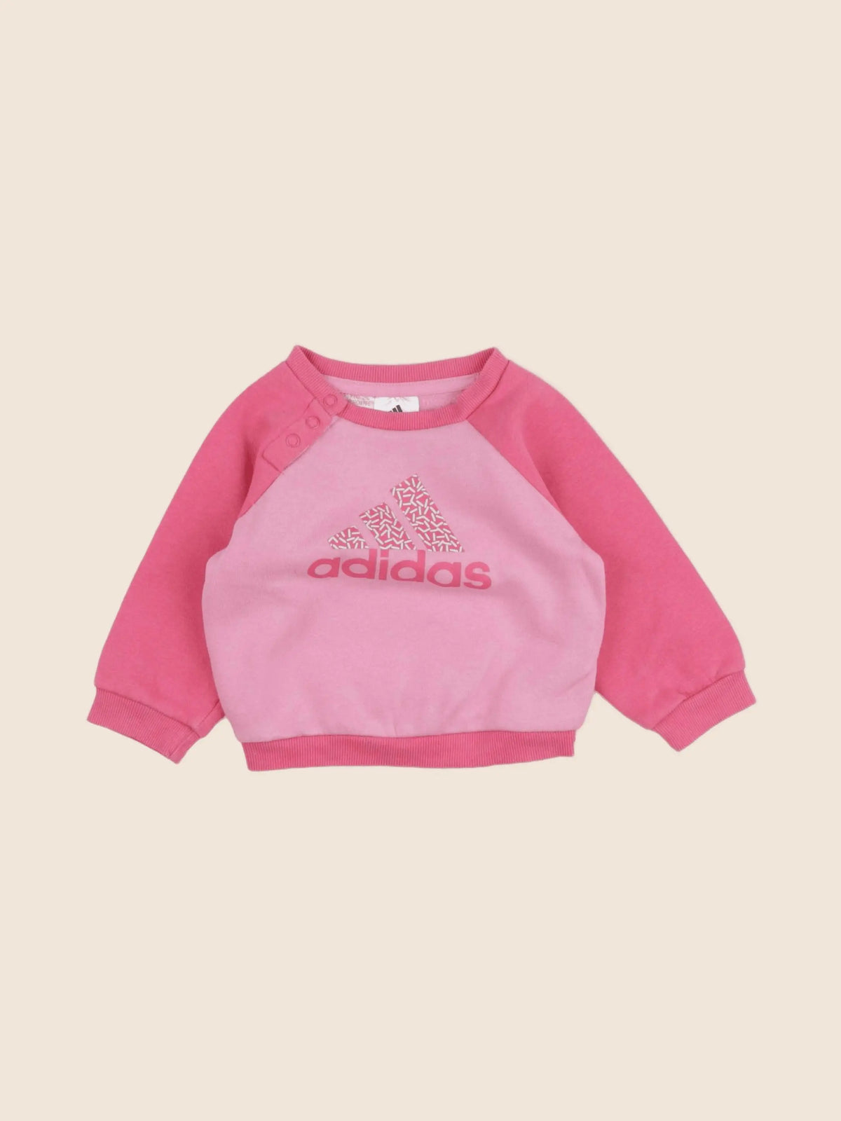 Adidas - sweat rose - 6 mois