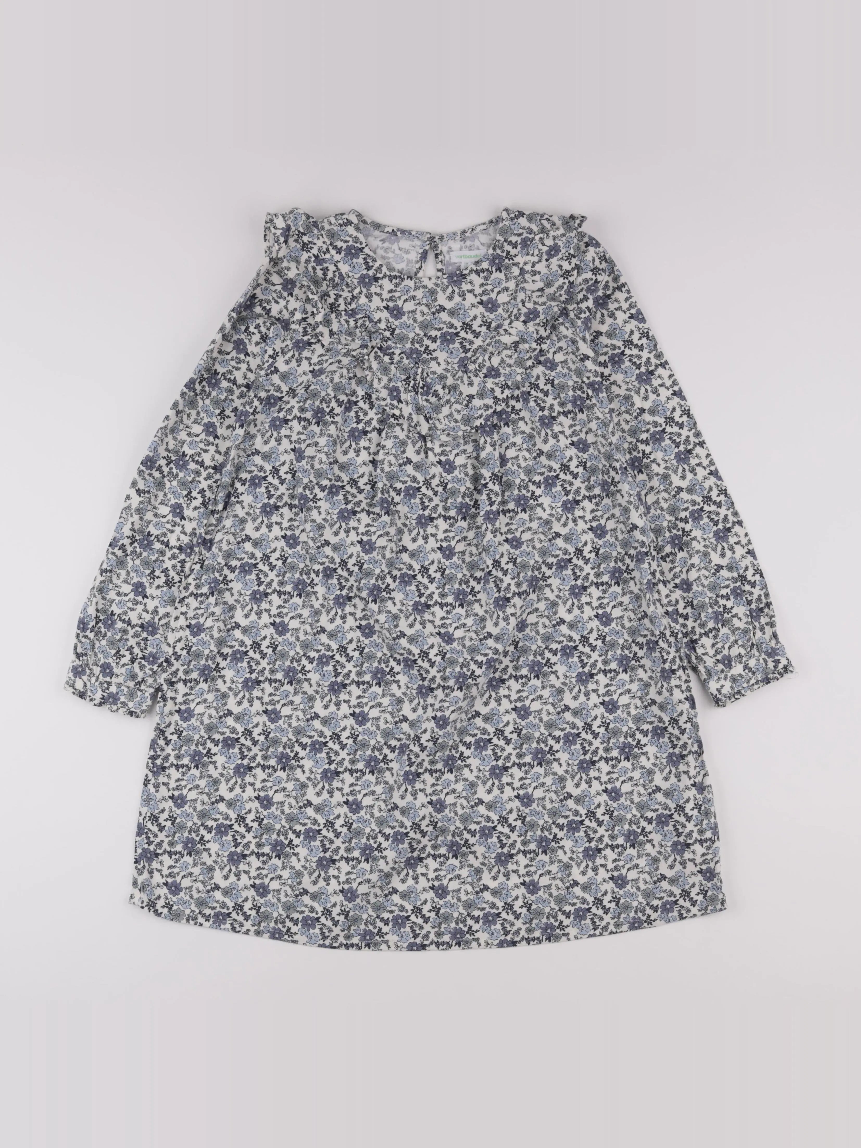 Vertbaudet - robe bleu - 9 ans