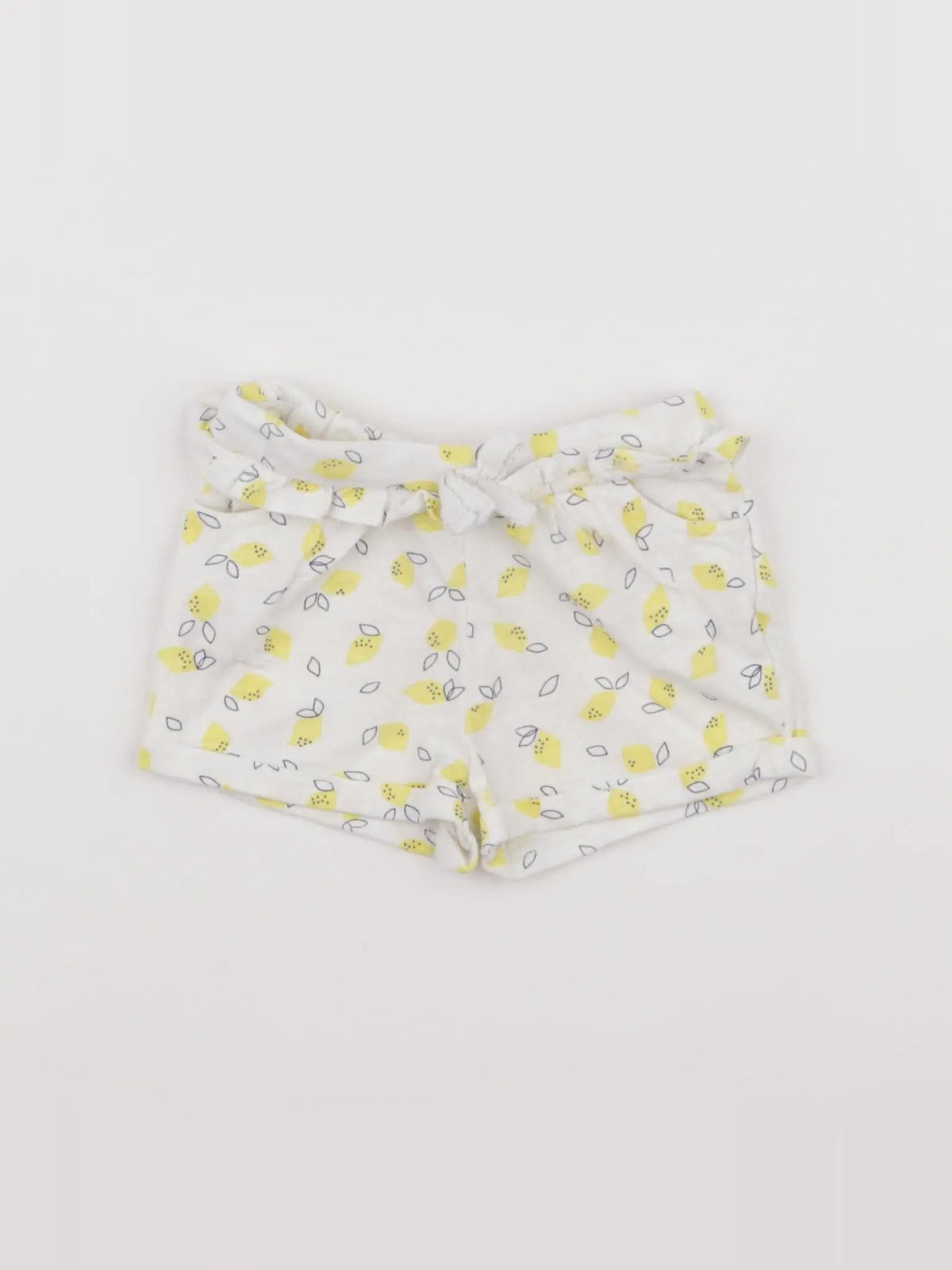 Tape à l'oeil - short blanc - 9 mois