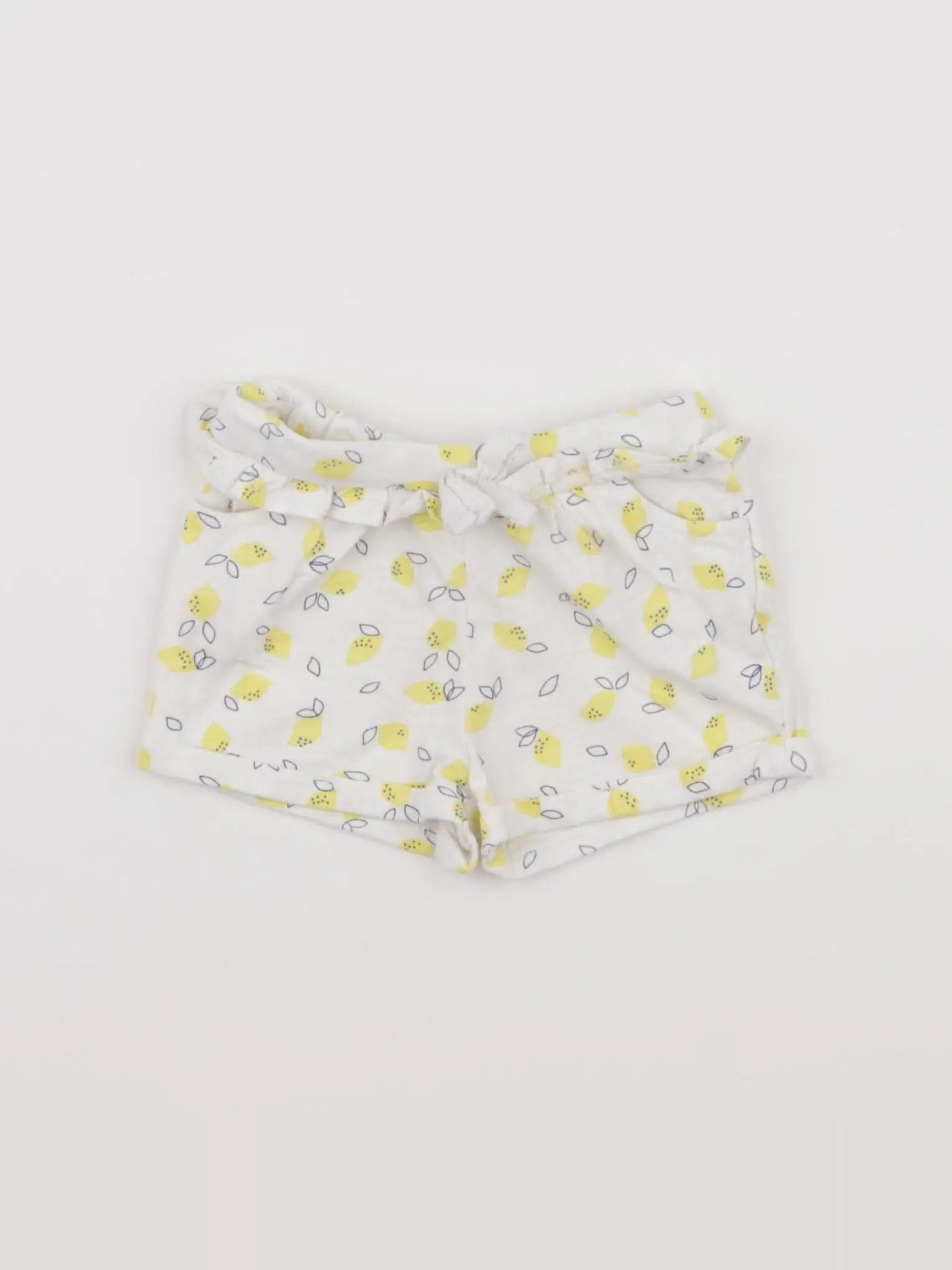 Tape à l'oeil - short blanc - 9 mois