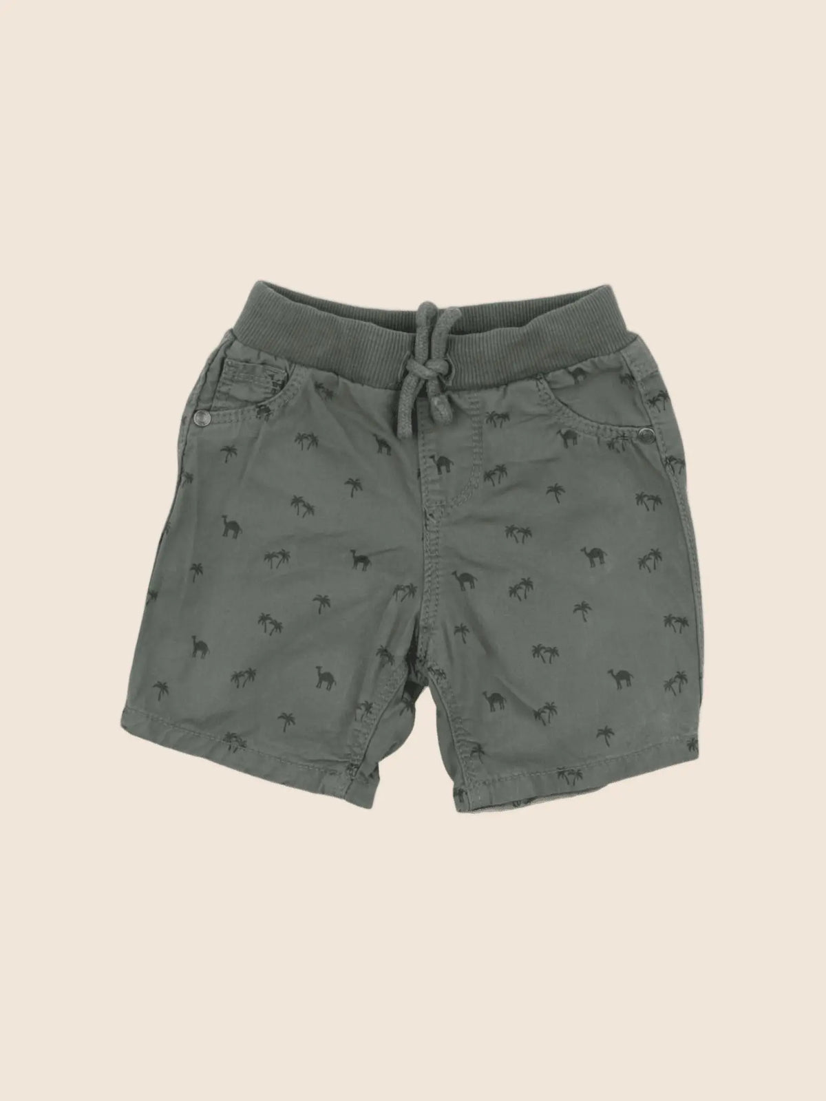 Tape à l'oeil - short vert - 6 mois