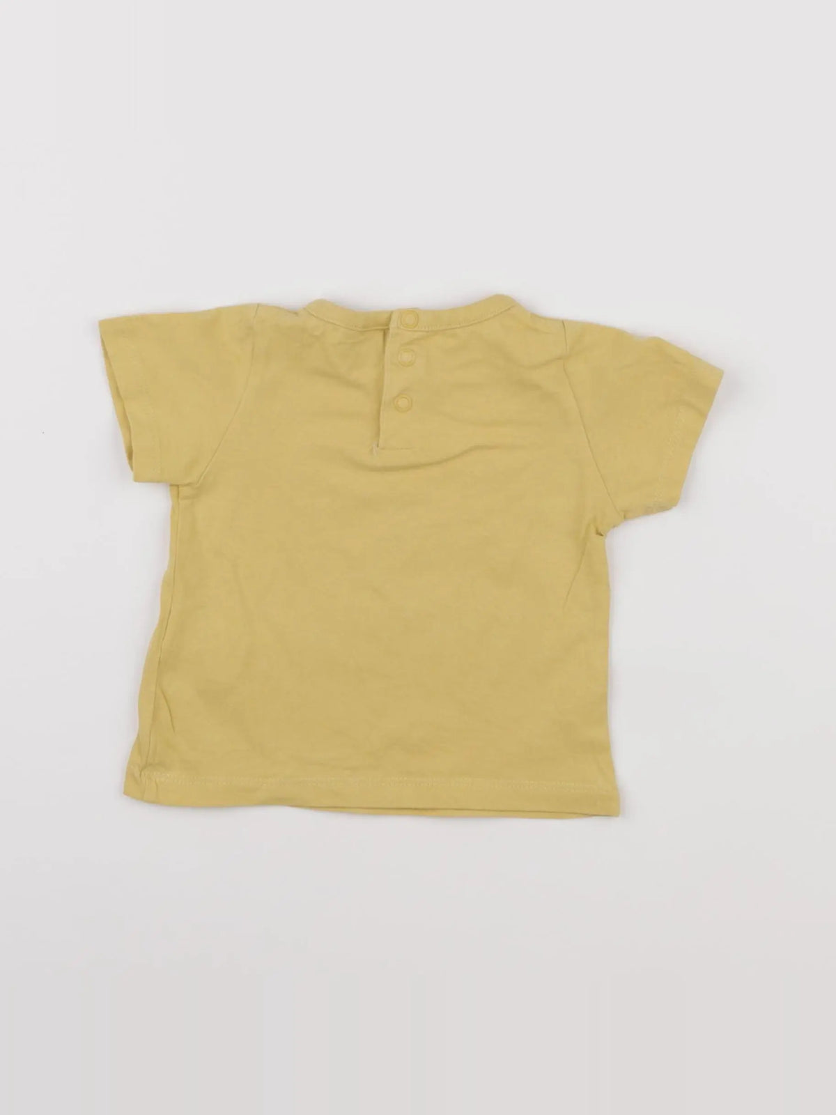 Tape à l'oeil - tee-shirt jaune - 6 mois