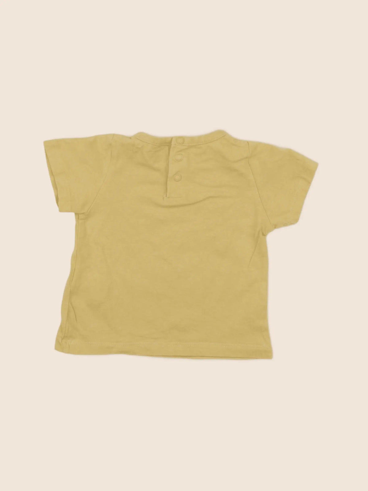 Tape à l'oeil - tee-shirt jaune - 6 mois
