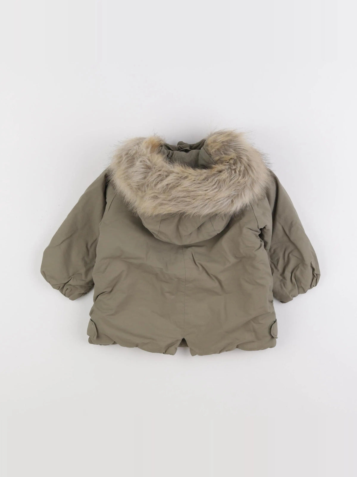 Zara - doudoune vert - 9/12 mois
