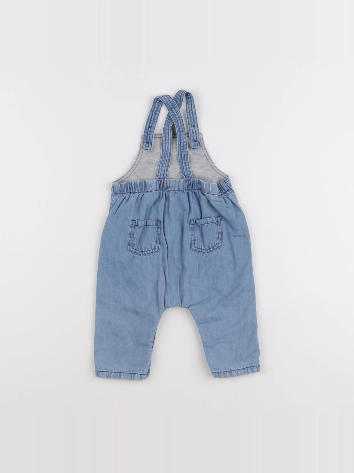 Boutchou - salopette bleu - 6 mois
