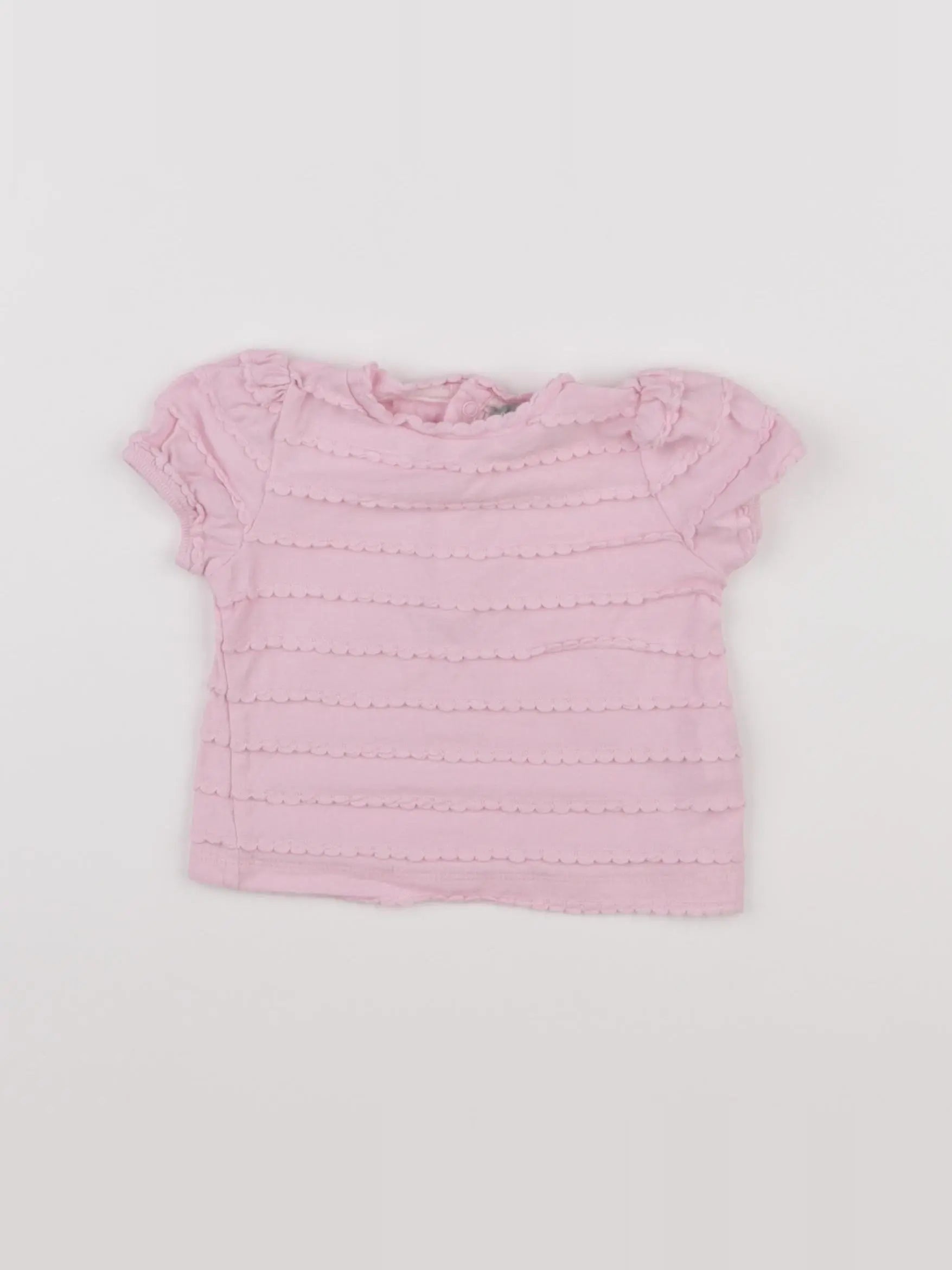 Boutchou - tee-shirt rose - 6 mois