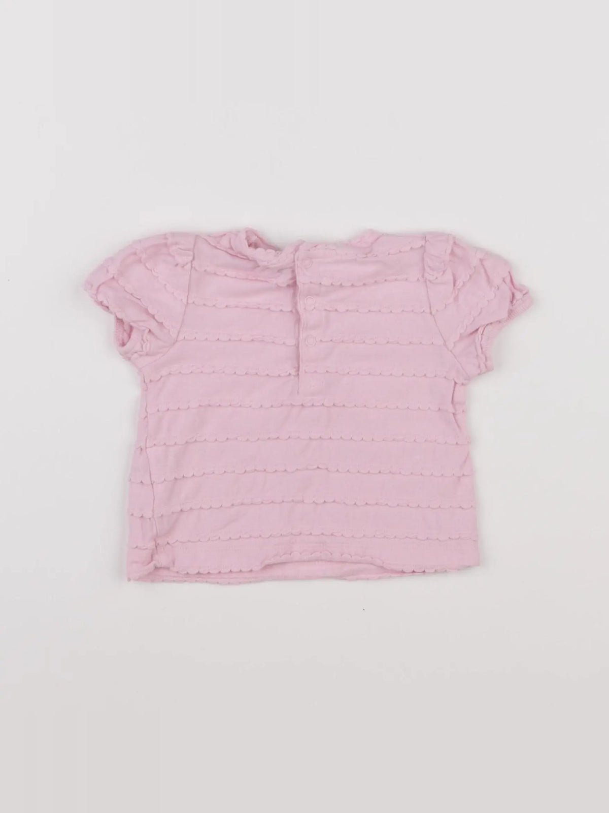 Boutchou - tee-shirt rose - 6 mois