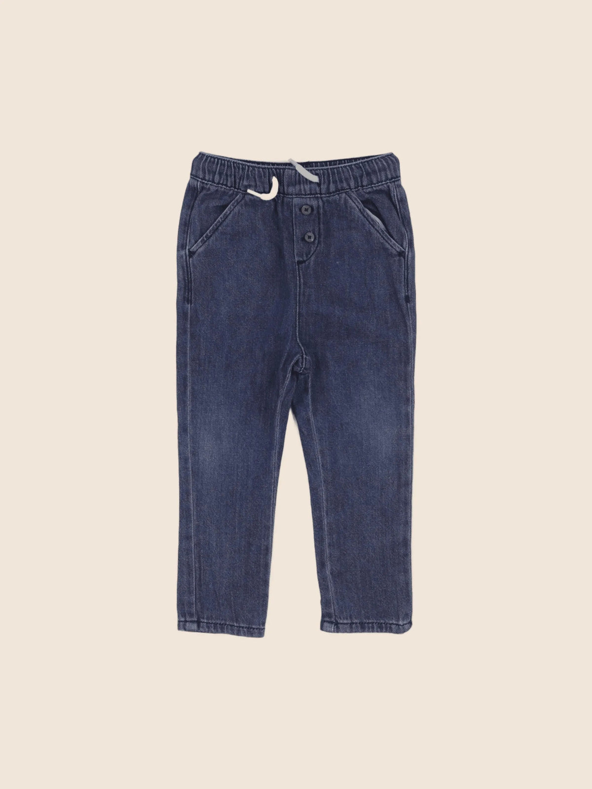 Vertbaudet - pantalon bleu - 18 mois