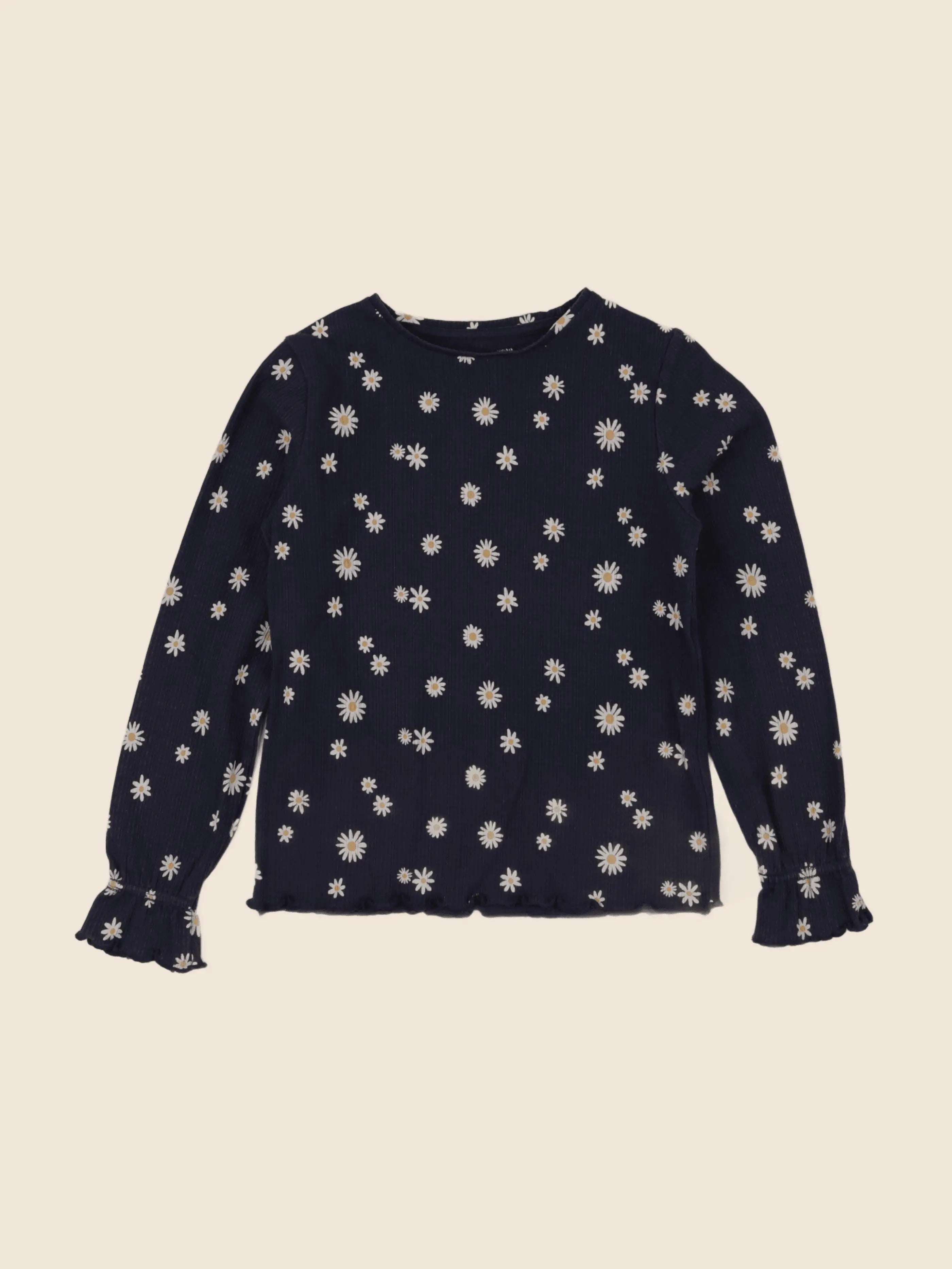 Vertbaudet - tee-shirt bleu - 8 ans