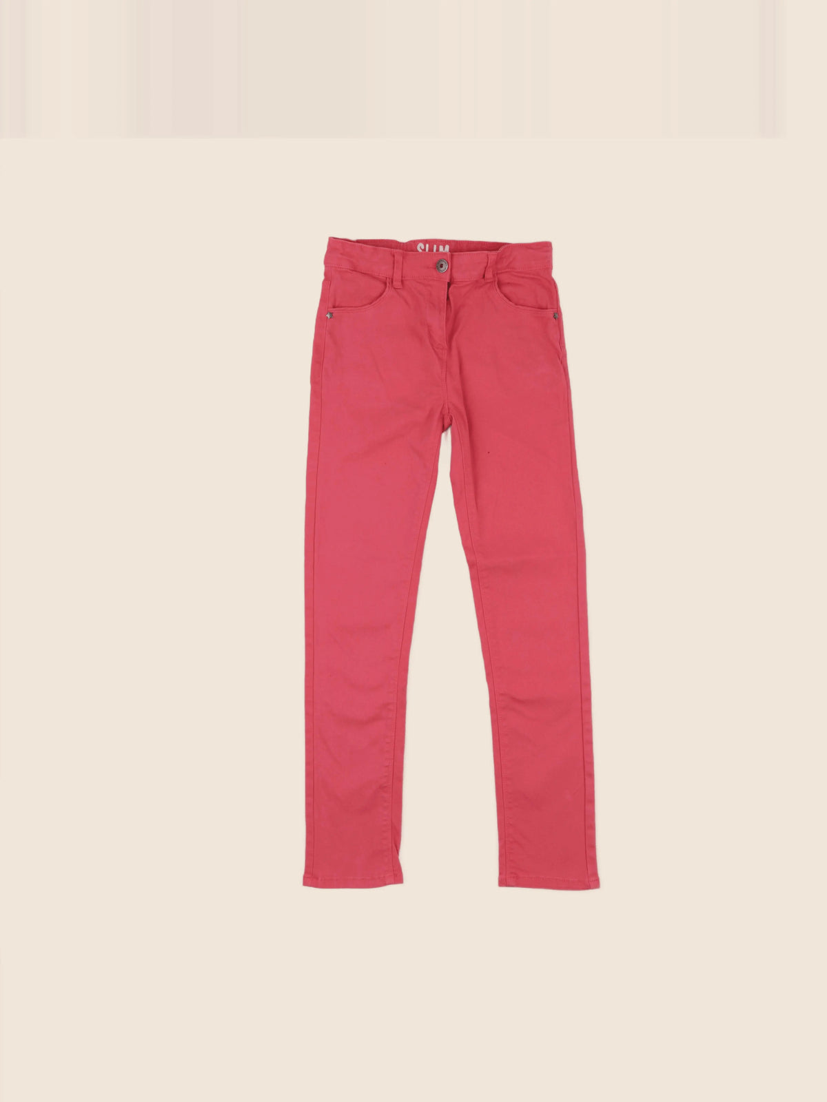 Vertbaudet - pantalon rose - 10 ans