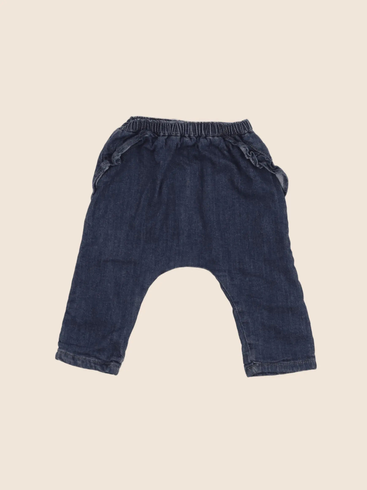 Boutchou - pantalon bleu - 3 mois
