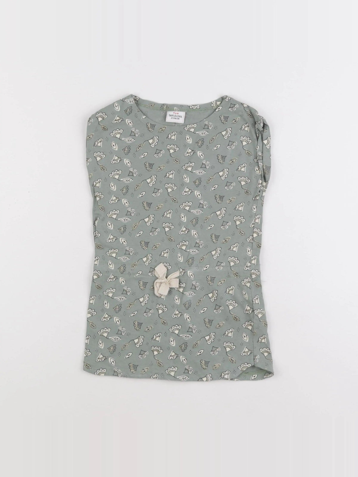 Tape à l'oeil - robe vert - 2 ans