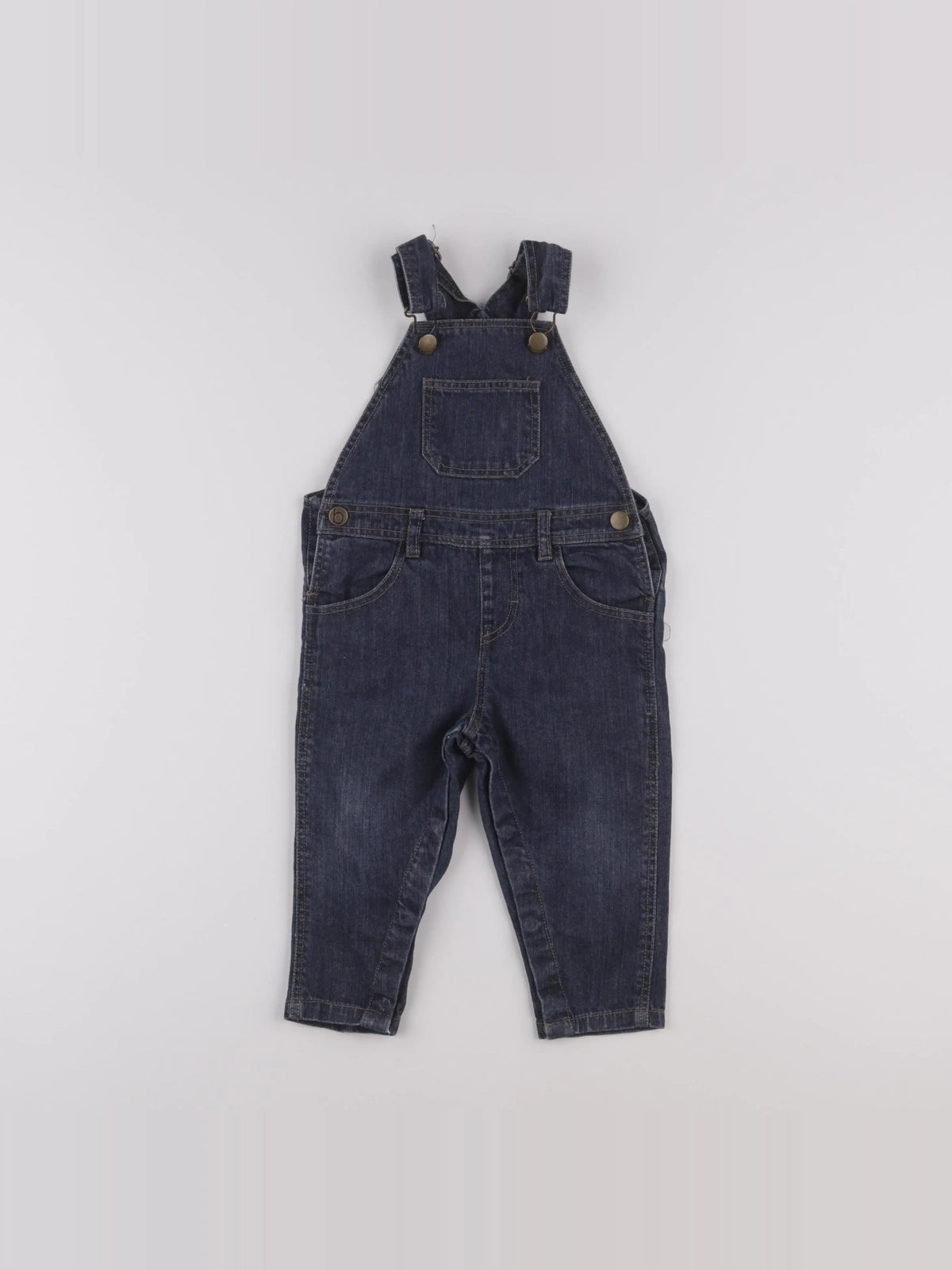 Boutchou - salopette bleu - 12 mois