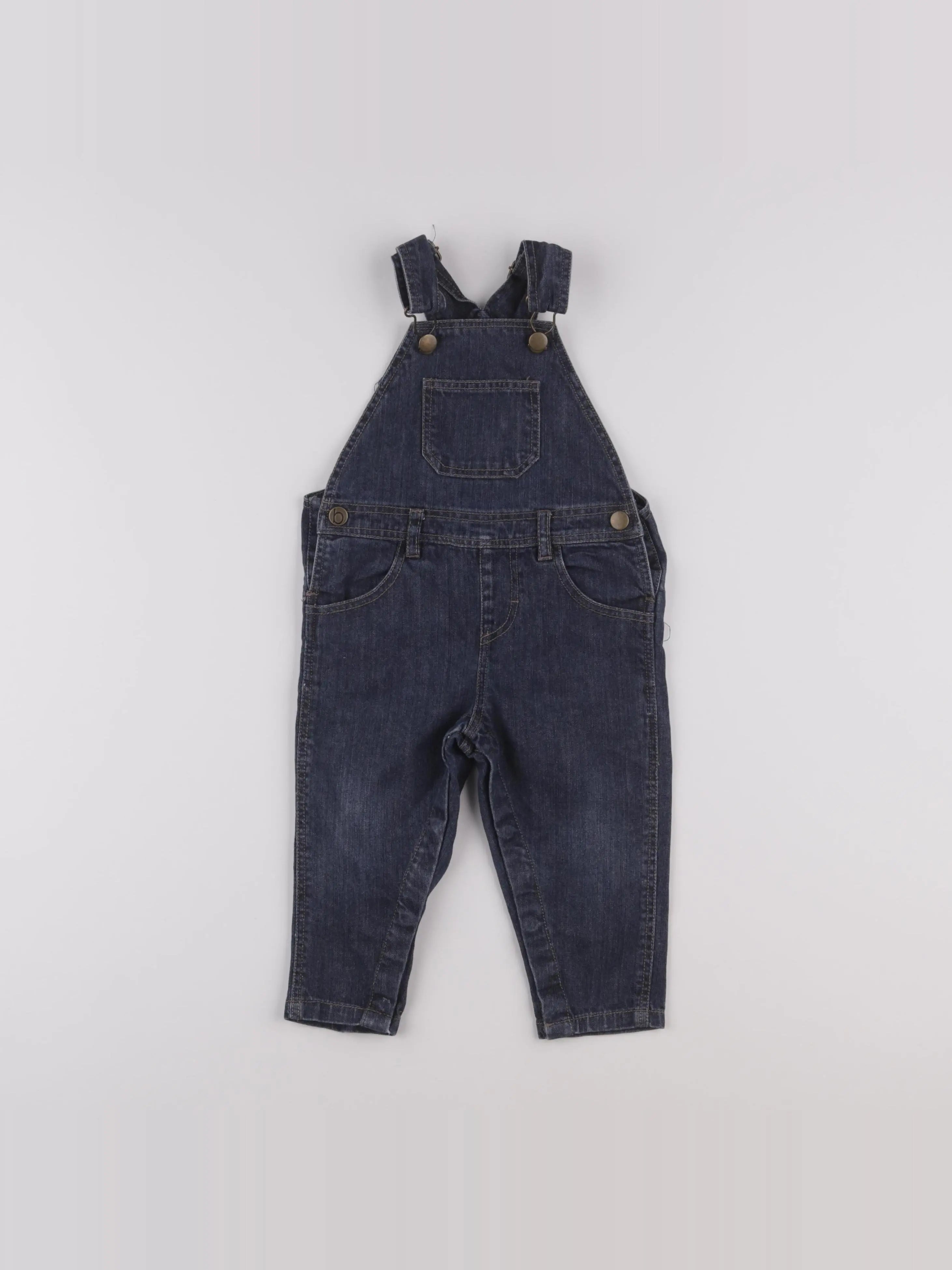 Boutchou - salopette bleu - 12 mois