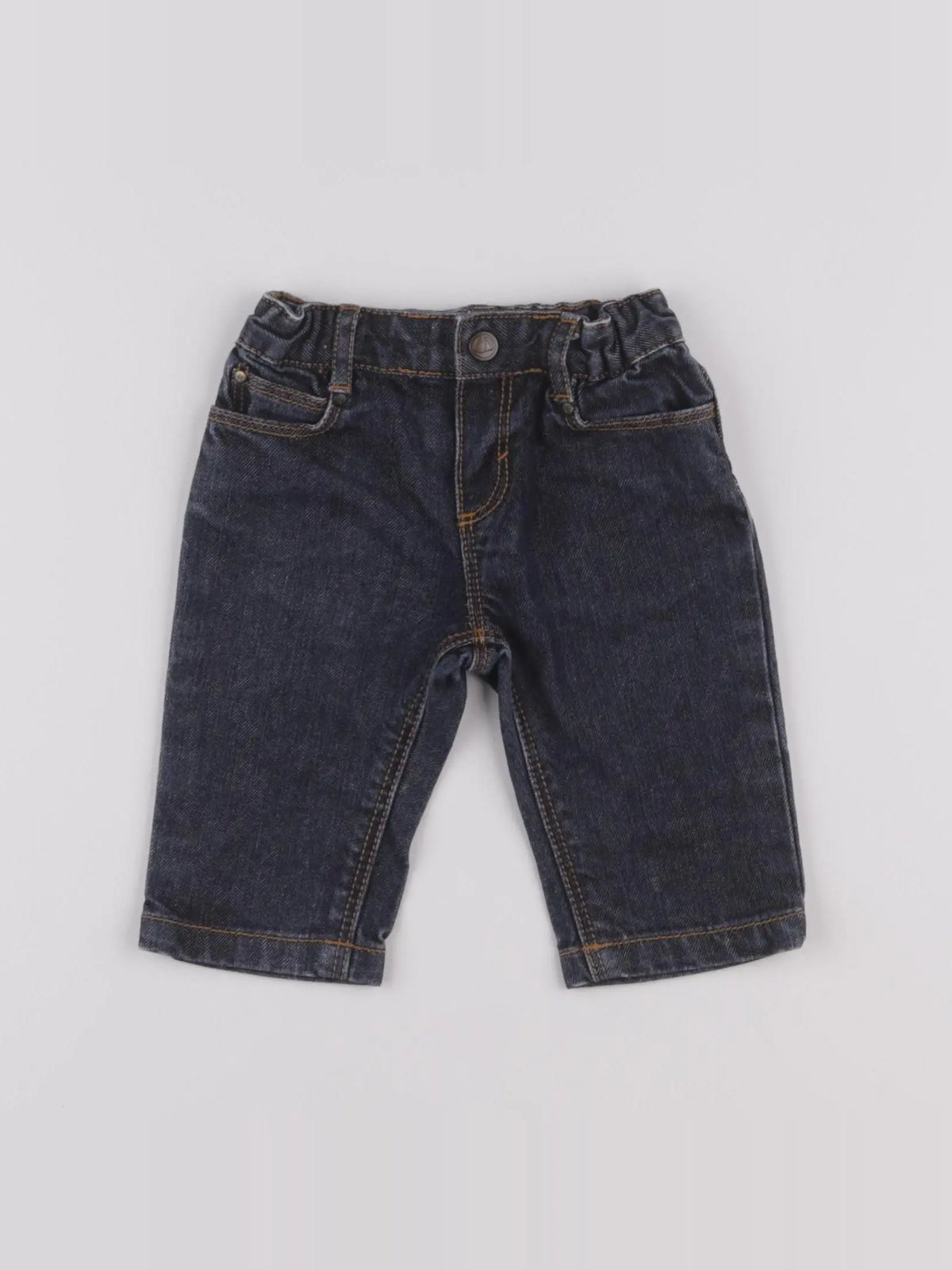 Petit Bateau - jean bleu - 3 mois